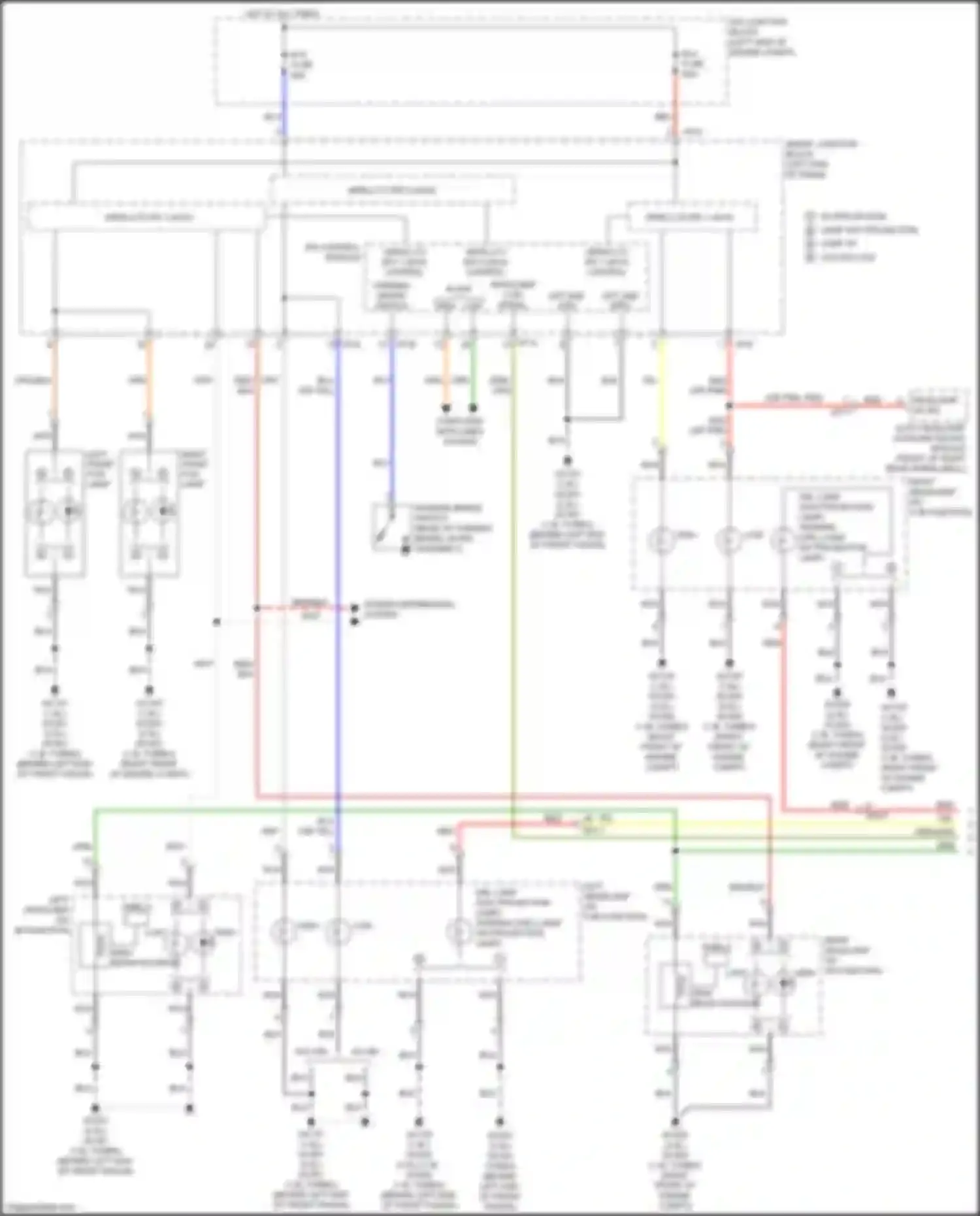 Wiring diagram computer data lines system for Kia Soul II facelift (2016-2019) (26 of 72)