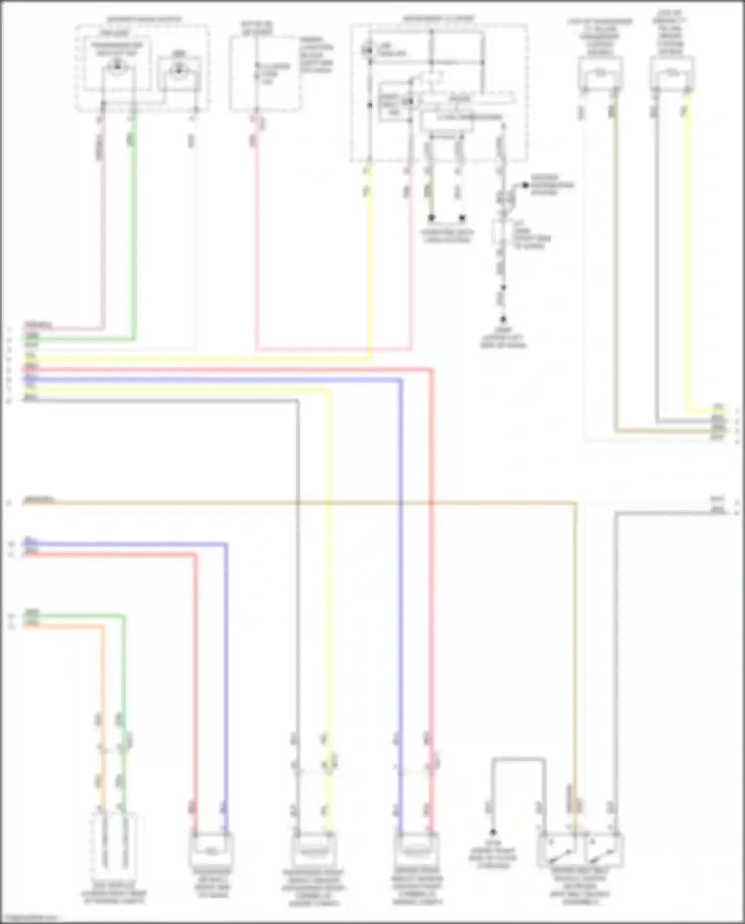 Wiring diagram computer data lines system for Kia Soul II facelift (2016-2019) (19 of 72)