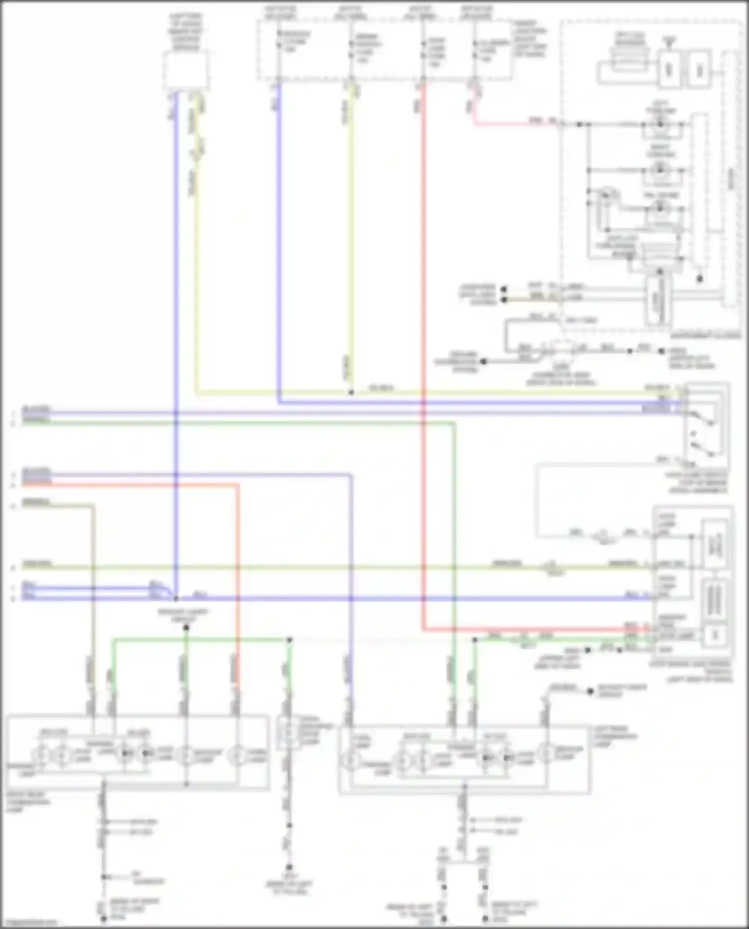 Wiring diagram computer data lines system for Kia Soul II facelift (2016-2019) (33 of 72)