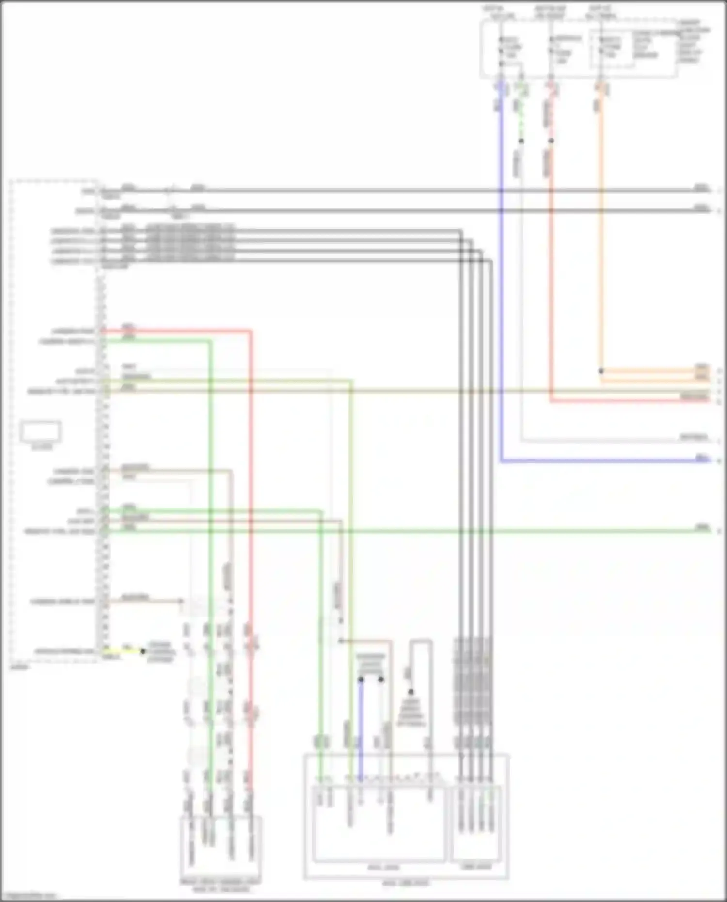 Wiring diagram cruise control system for Kia Soul II facelift (2016-2019) (9 of 14)