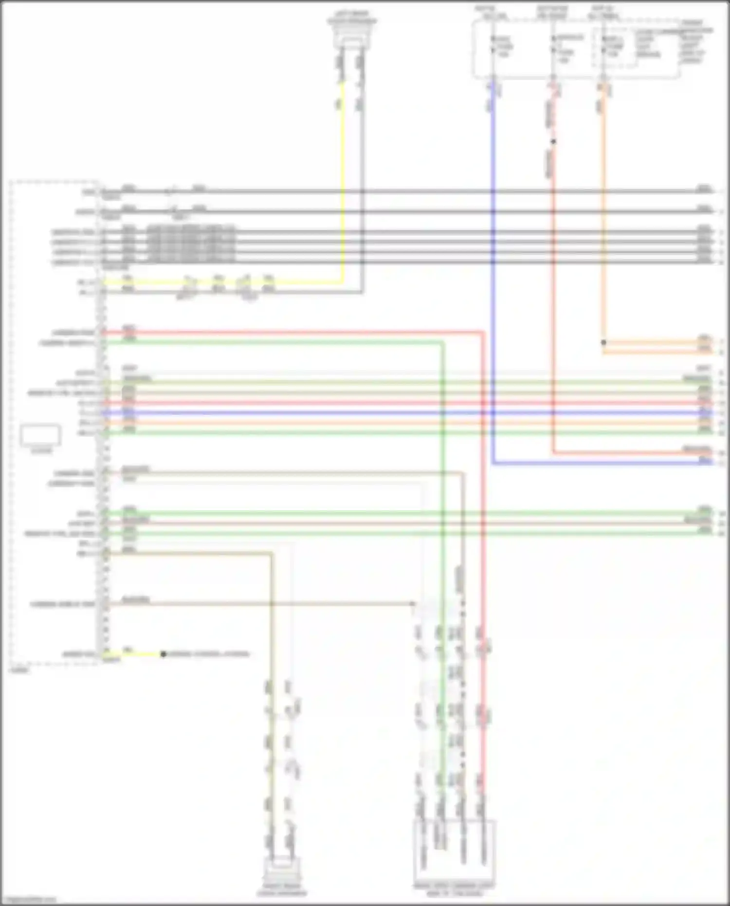 Wiring diagram cruise control system for Kia Soul II facelift (2016-2019) (10 of 14)