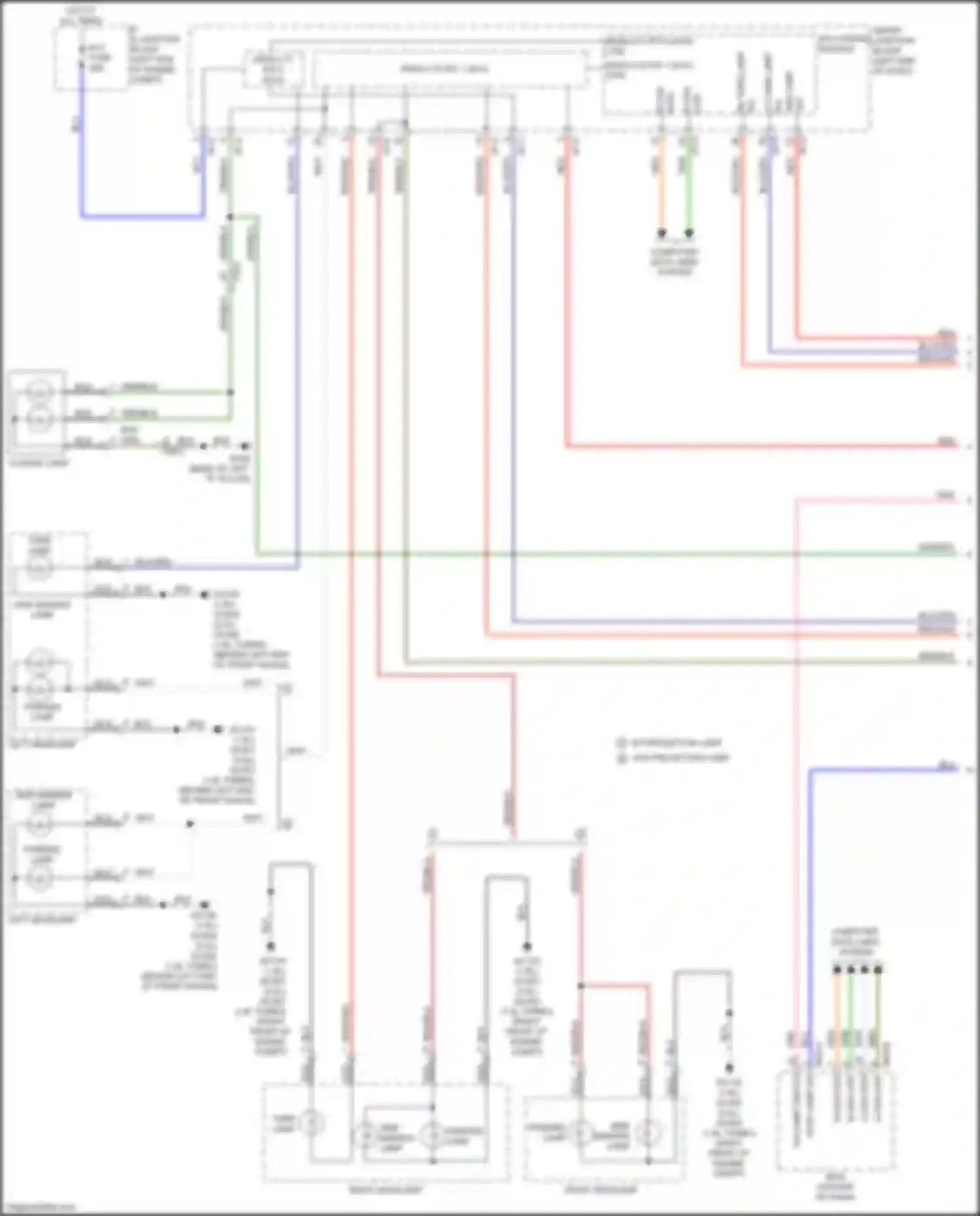Wiring diagram e/r junction block for Kia Soul II facelift (2016-2019) (6 of 35)