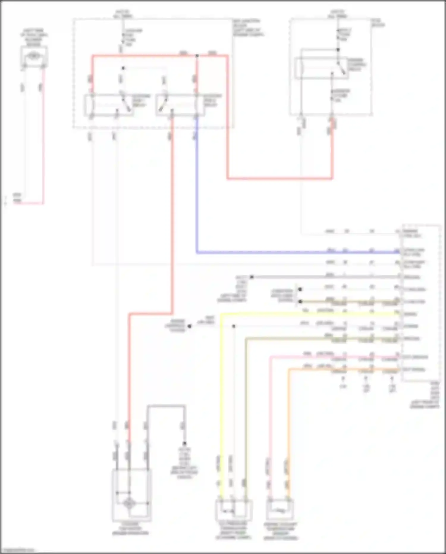 Wiring diagram e/r junction block for Kia Soul II facelift (2016-2019) (11 of 35)