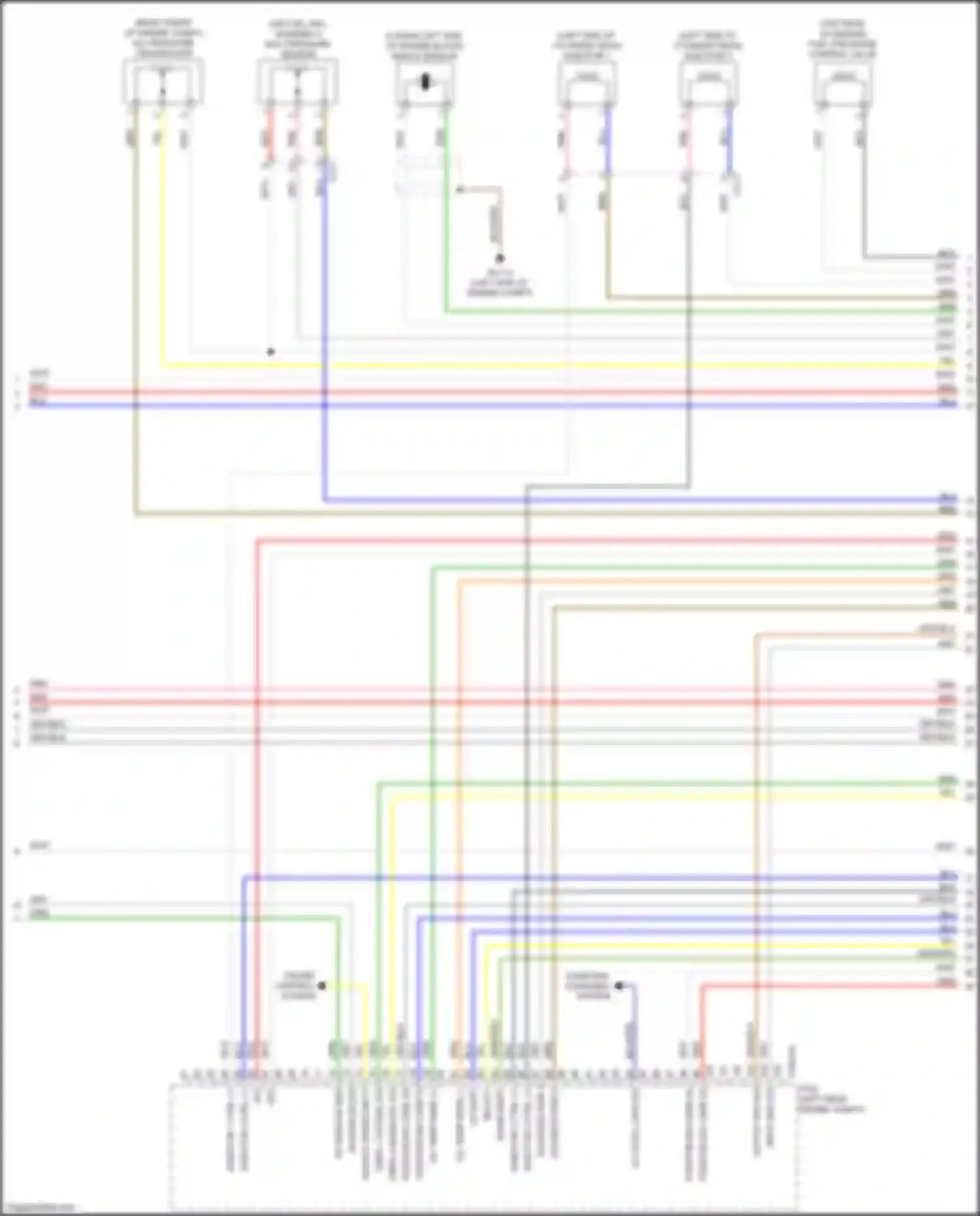 Wiring diagram injector 3 ctrl for Kia Soul II facelift (2016-2019) (1 of 4)