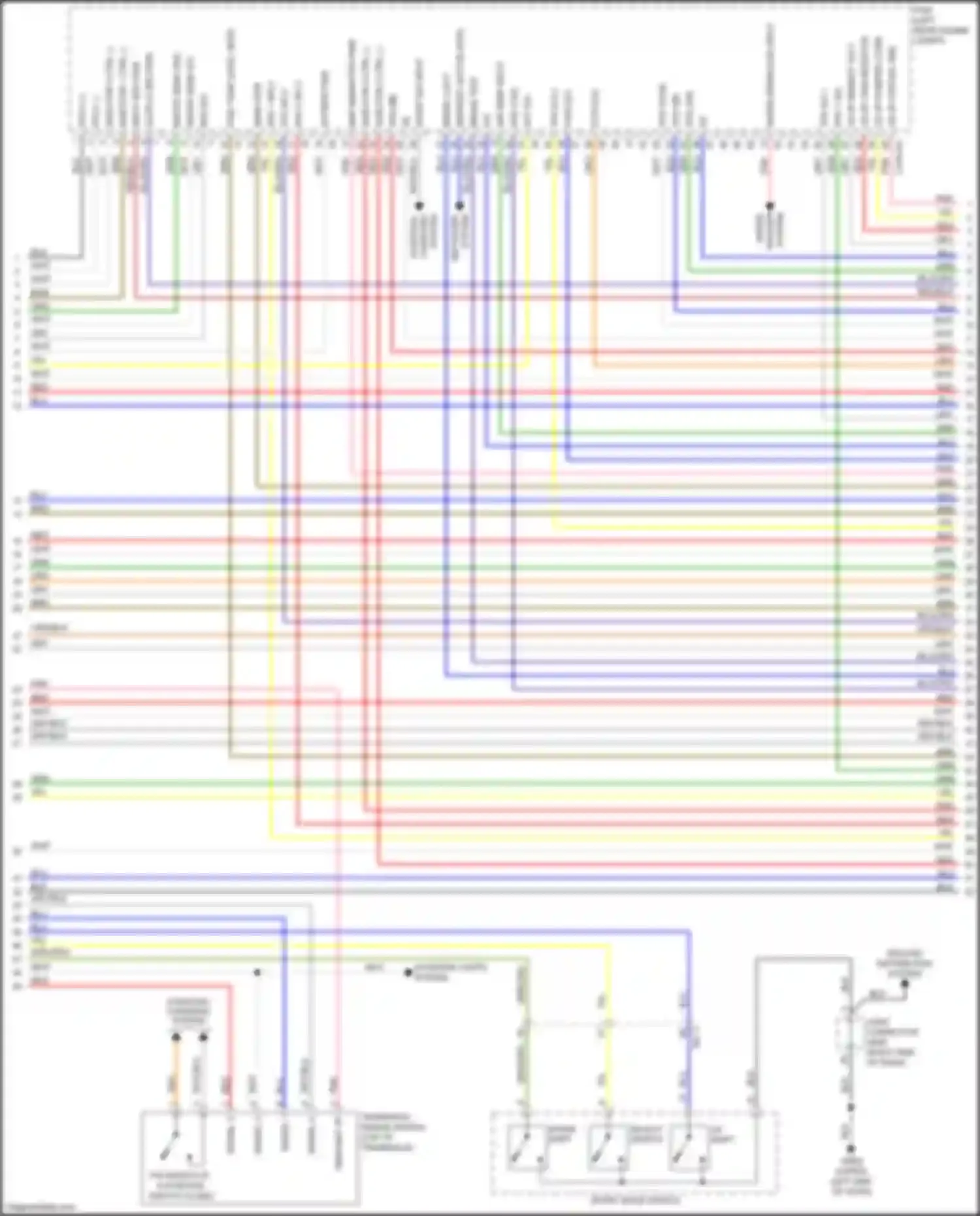 Wiring diagram injector 4 ctrl for Kia Soul II facelift (2016-2019) (2 of 4)