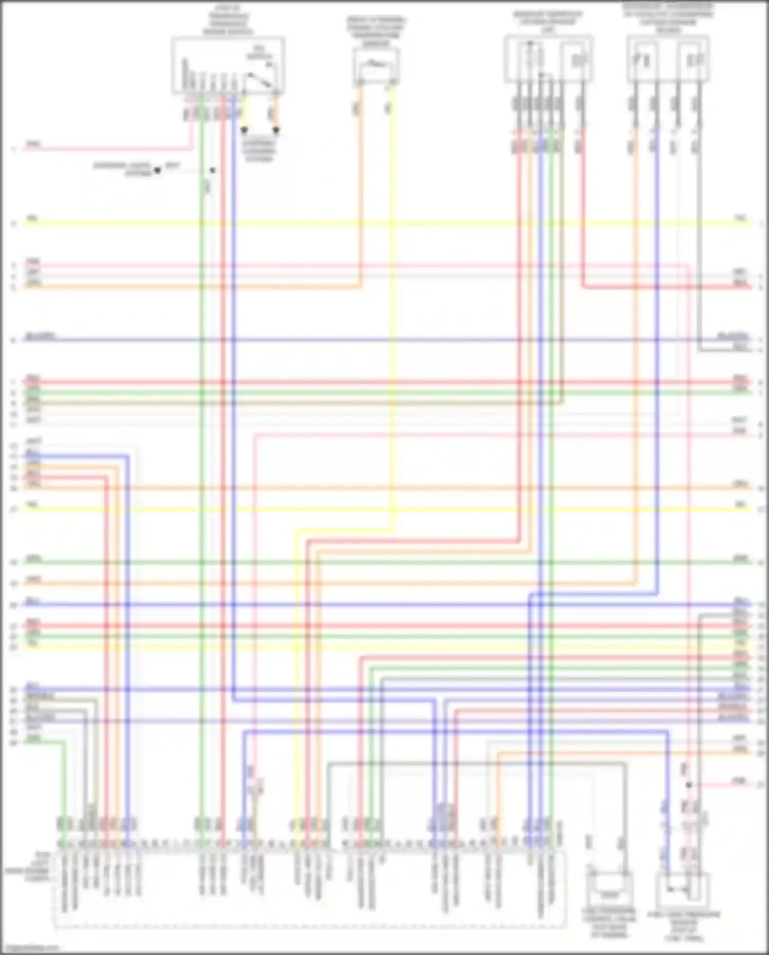 Wiring diagram input spd sig for Kia Soul II facelift (2016-2019) (4 of 4)