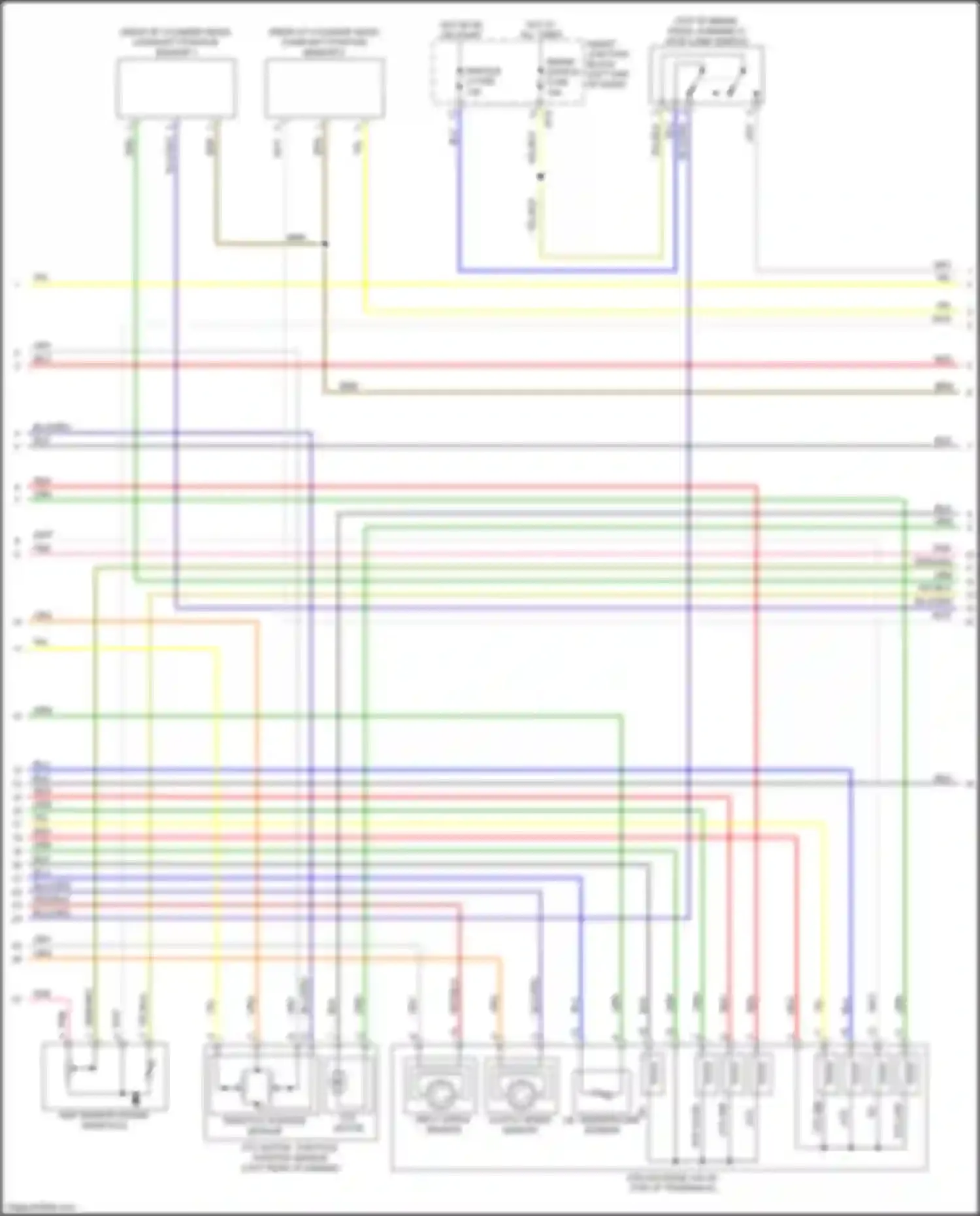 Wiring diagram input speed sensor for Kia Soul II facelift (2016-2019) (4 of 4)