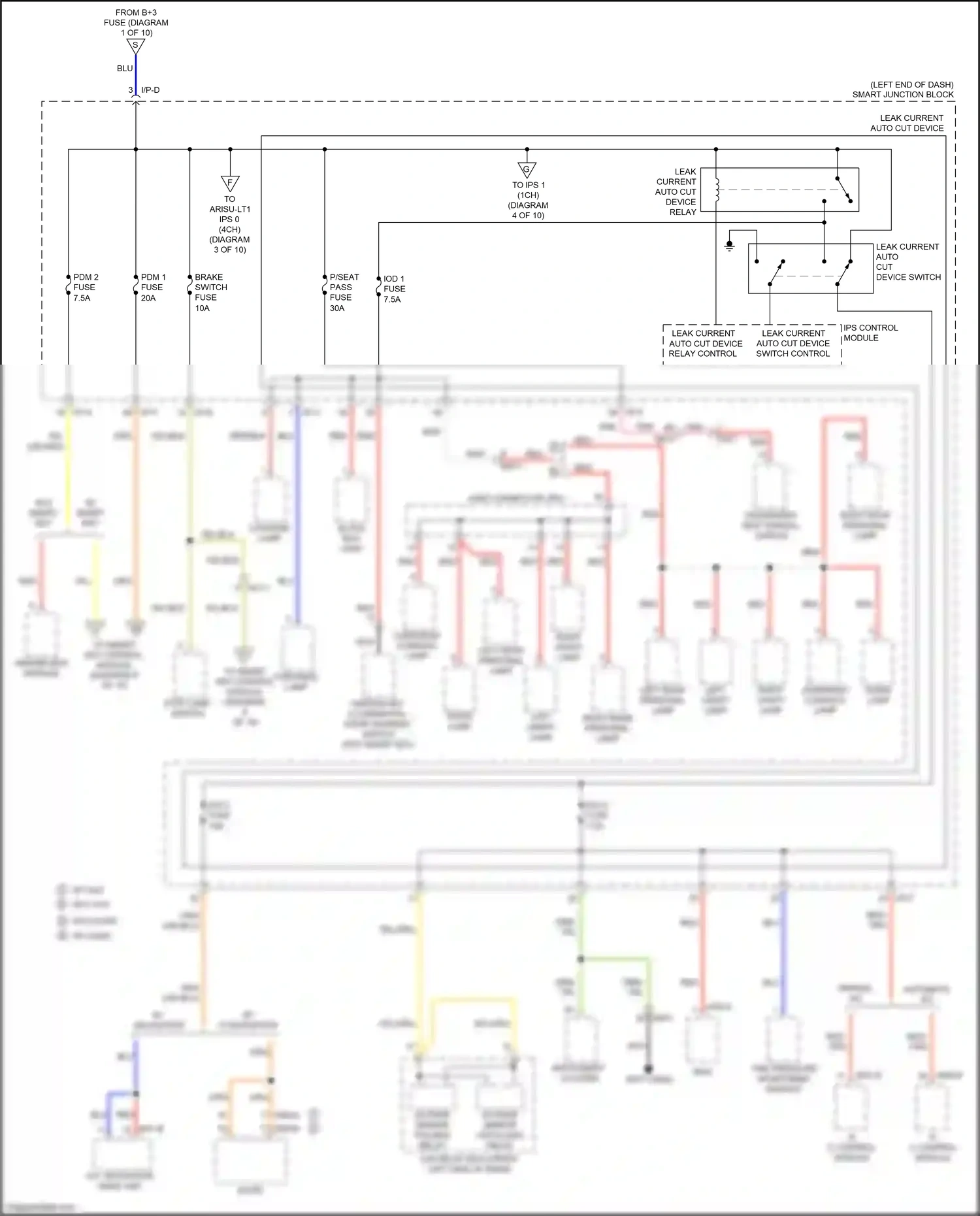 Wiring diagram i/p-e for Kia Soul II facelift (2016-2019) (9 of 45)