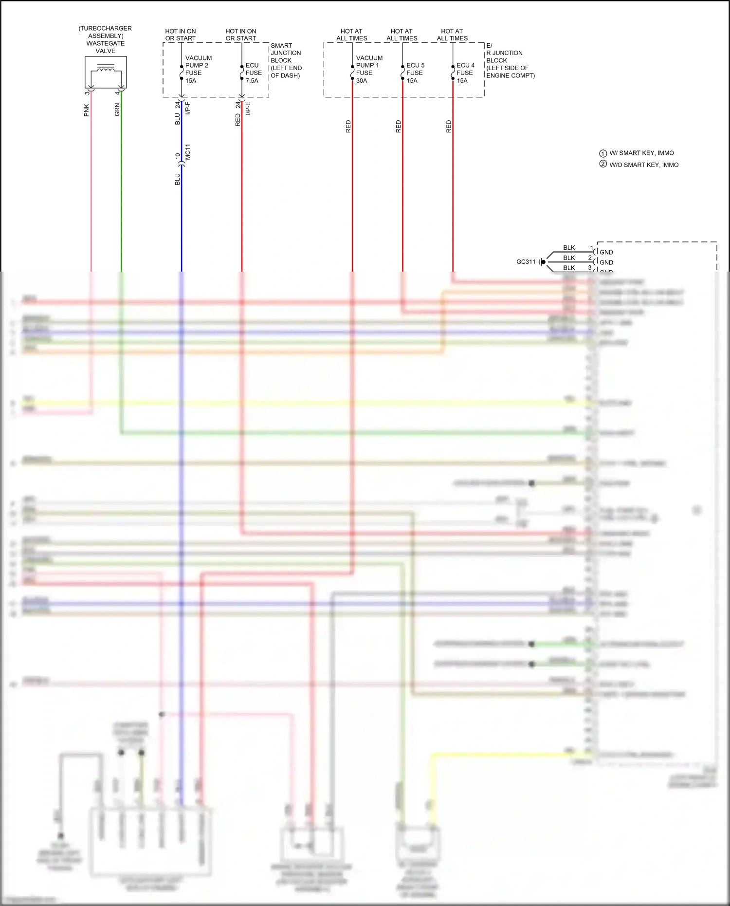 Wiring diagram i/p-e for Kia Soul II facelift (2016-2019) (37 of 45)