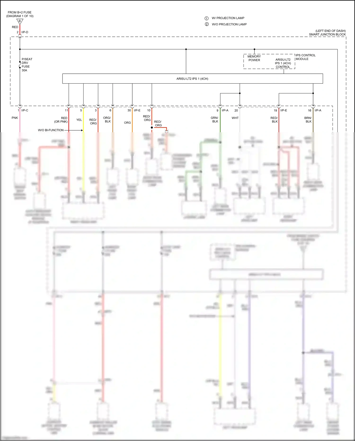 Wiring diagram i/p-e for Kia Soul II facelift (2016-2019) (6 of 45)