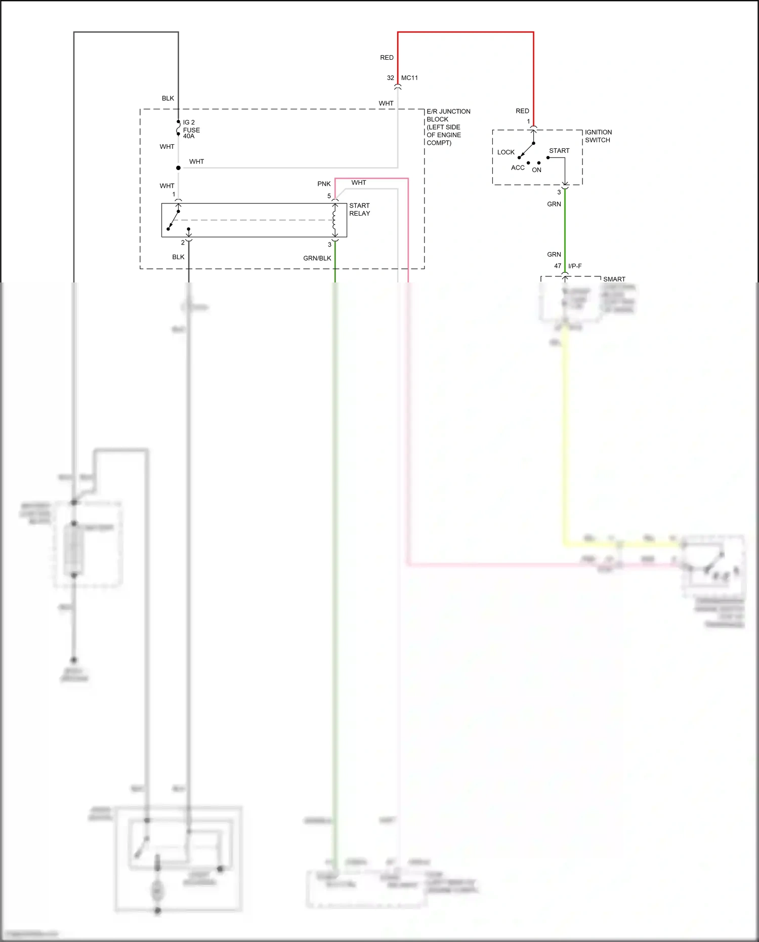 Wiring diagram i/p-e for Kia Soul II facelift (2016-2019) (42 of 45)