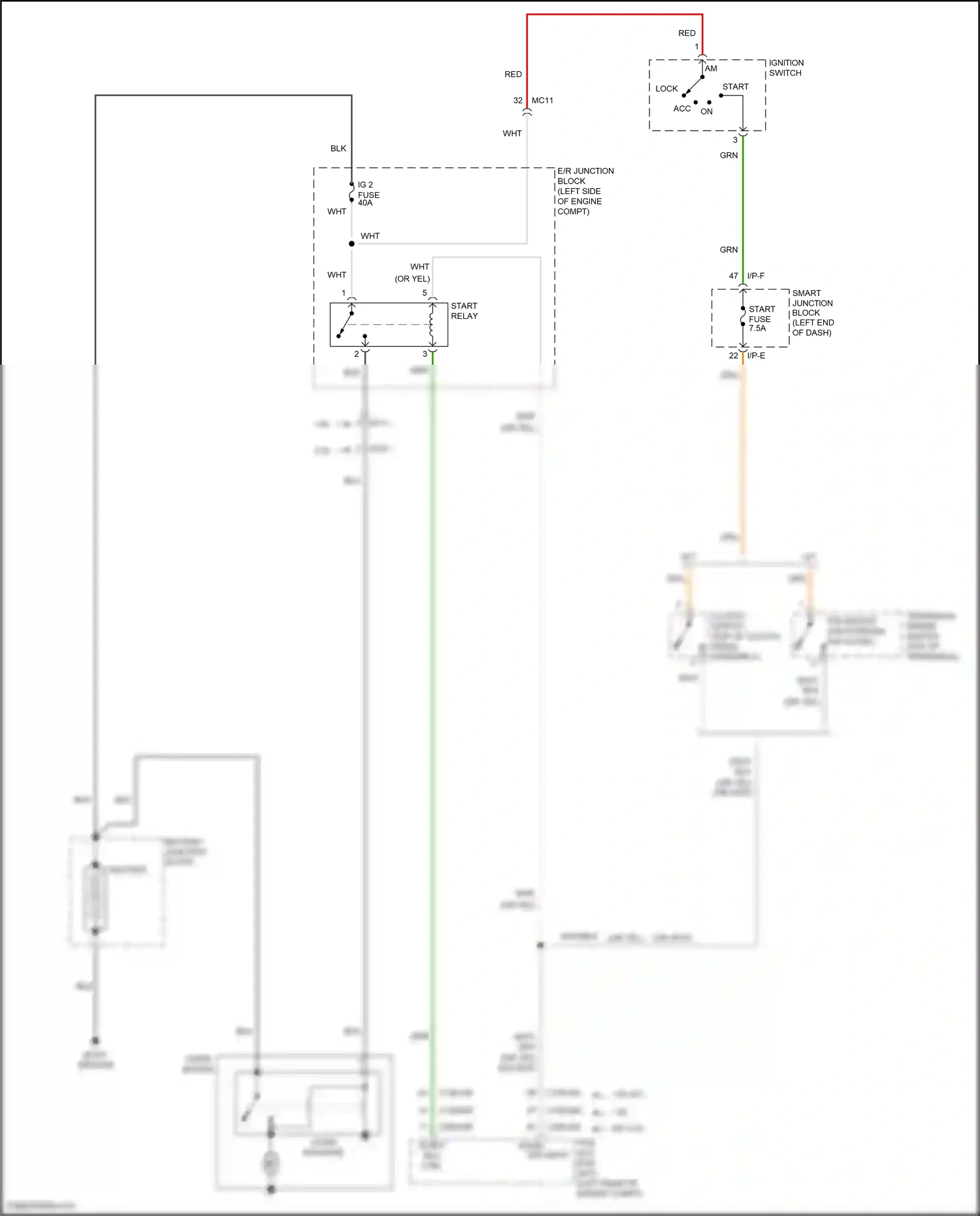 Wiring diagram i/p-e for Kia Soul II facelift (2016-2019) (31 of 45)
