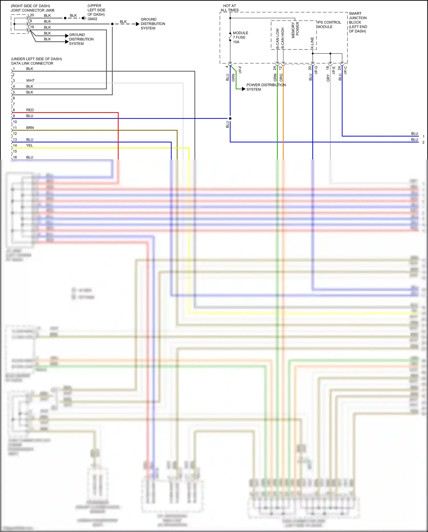 Wiring diagram i/p-e for Kia Soul II facelift (2016-2019) (29 of 45)