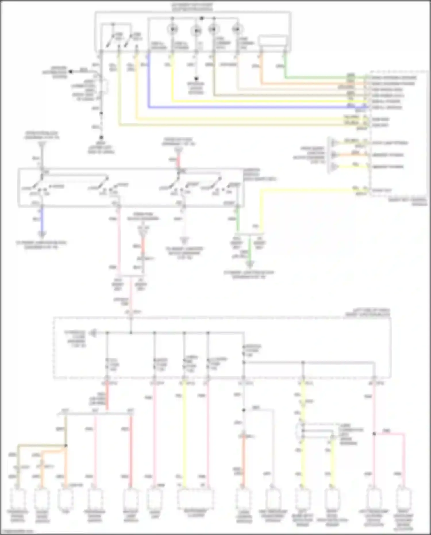 Wiring diagram lock lock on for Kia Soul II facelift (2016-2019) (1 of 1)