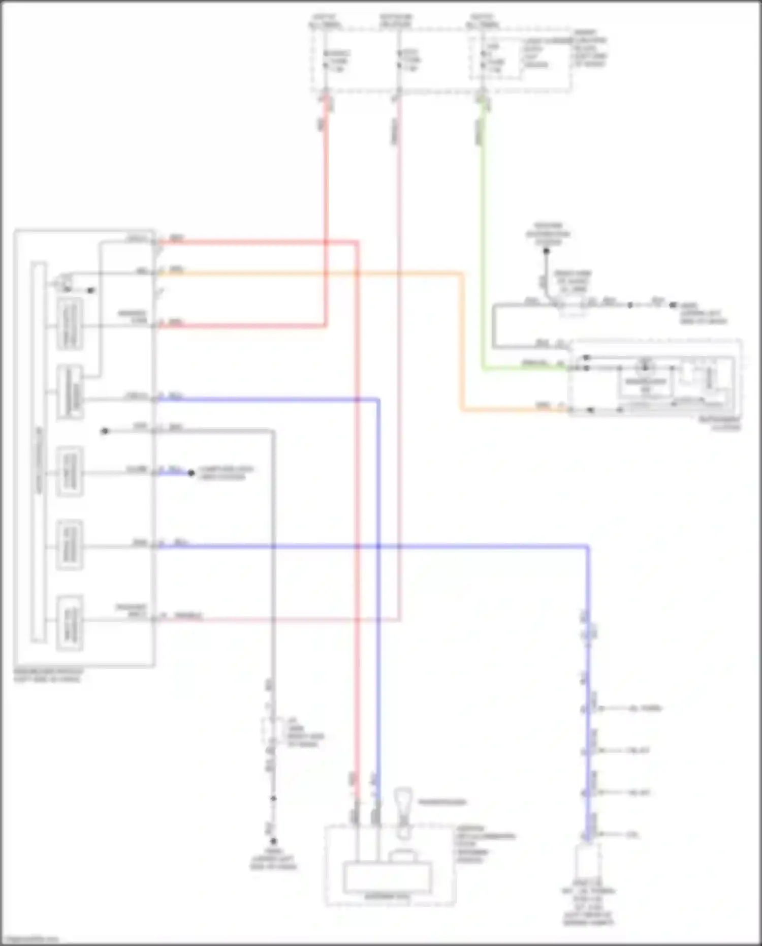 Wiring diagram micro controller for Kia Soul II facelift (2016-2019) (1 of 1)