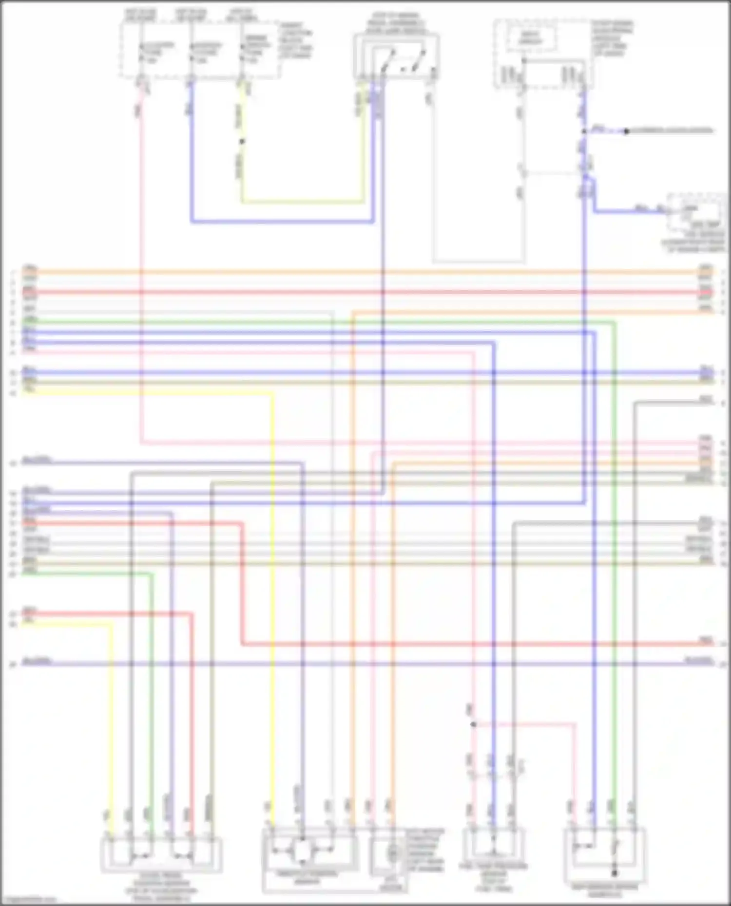 Wiring diagram module 2 fuse for Kia Soul II facelift (2016-2019) (7 of 10)