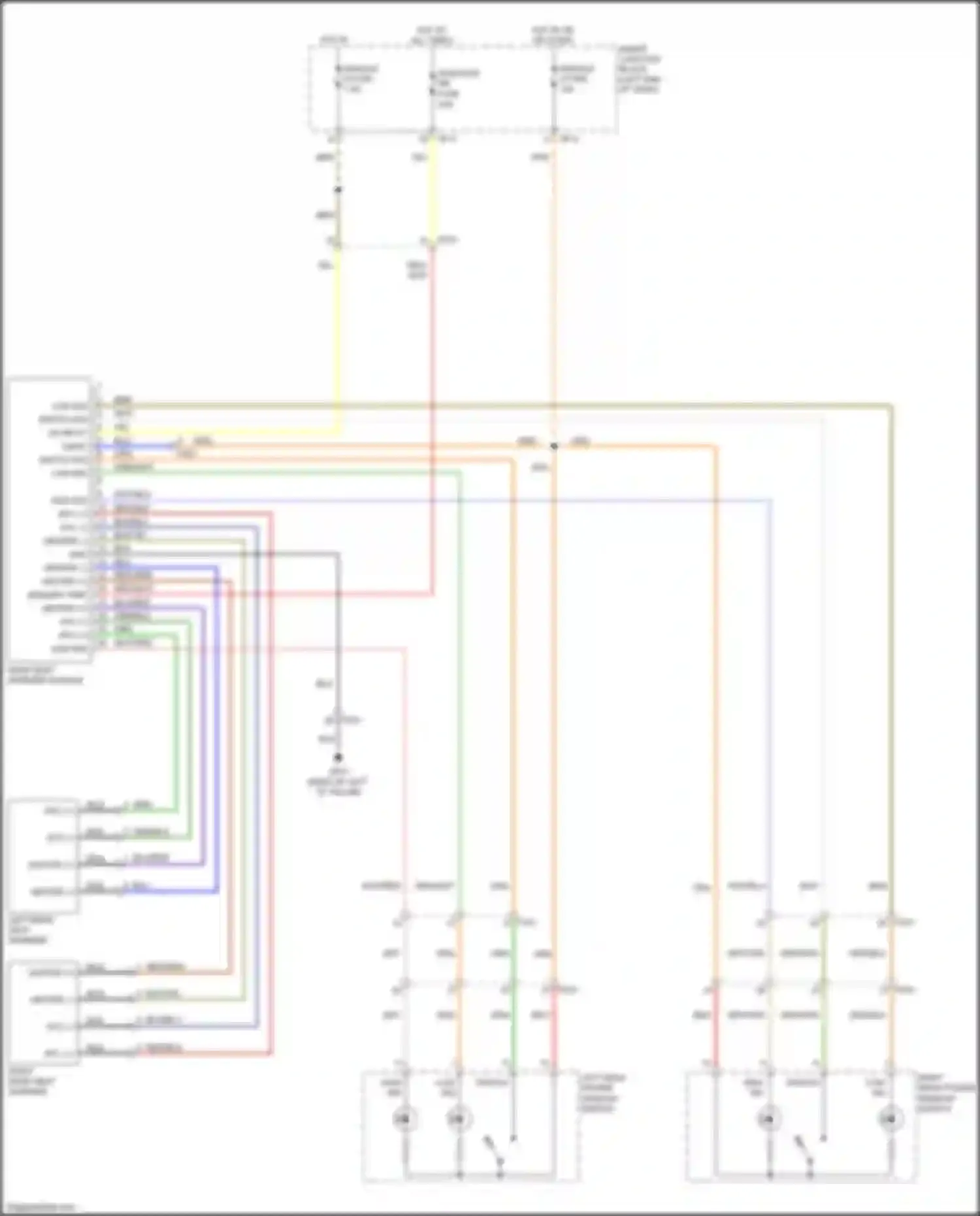 Wiring diagram module 4 fuse for Kia Soul II facelift (2016-2019) (9 of 20)
