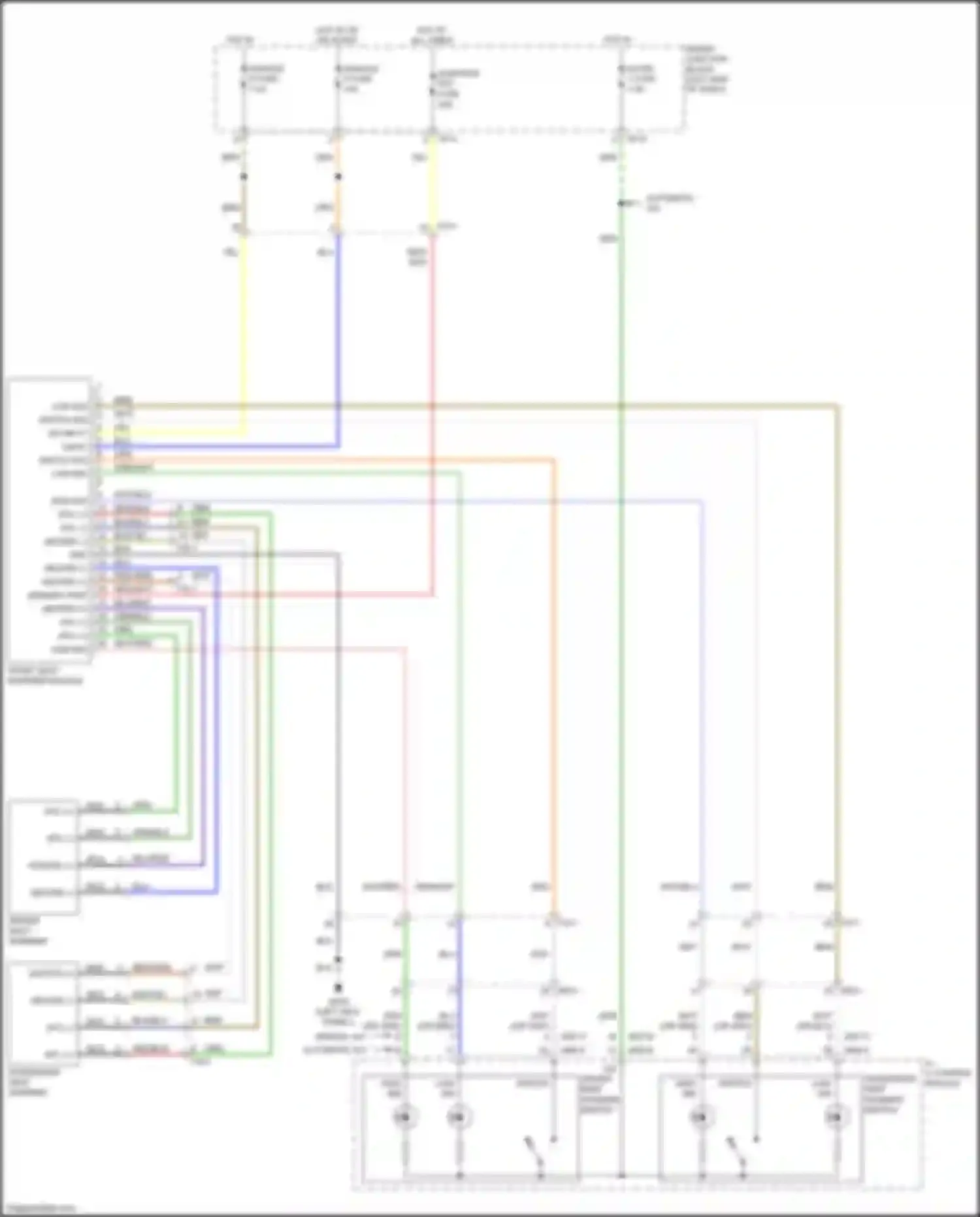 Wiring diagram module 6 fuse for Kia Soul II facelift (2016-2019) (2 of 7)