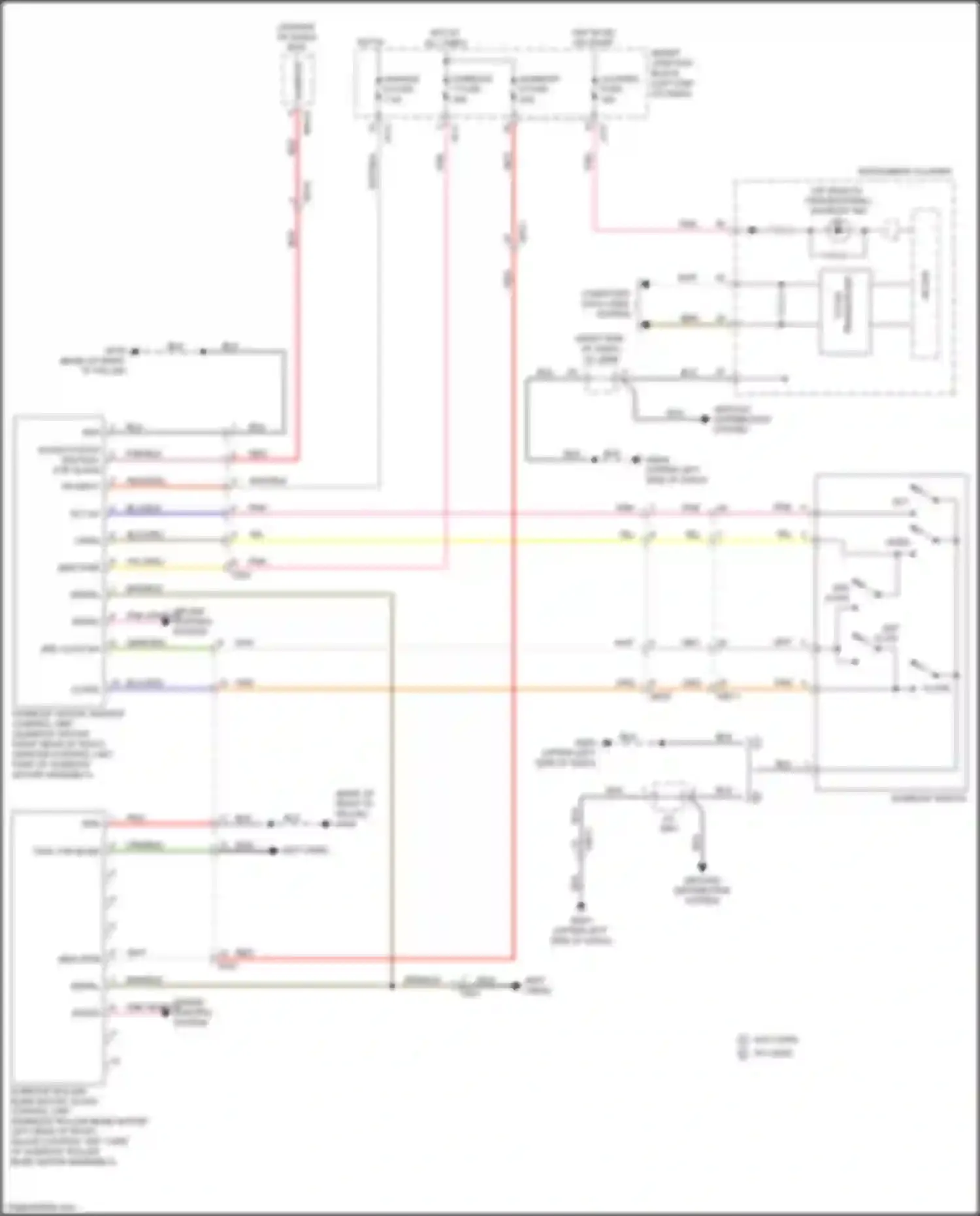 Wiring diagram module 6 fuse for Kia Soul II facelift (2016-2019) (5 of 7)