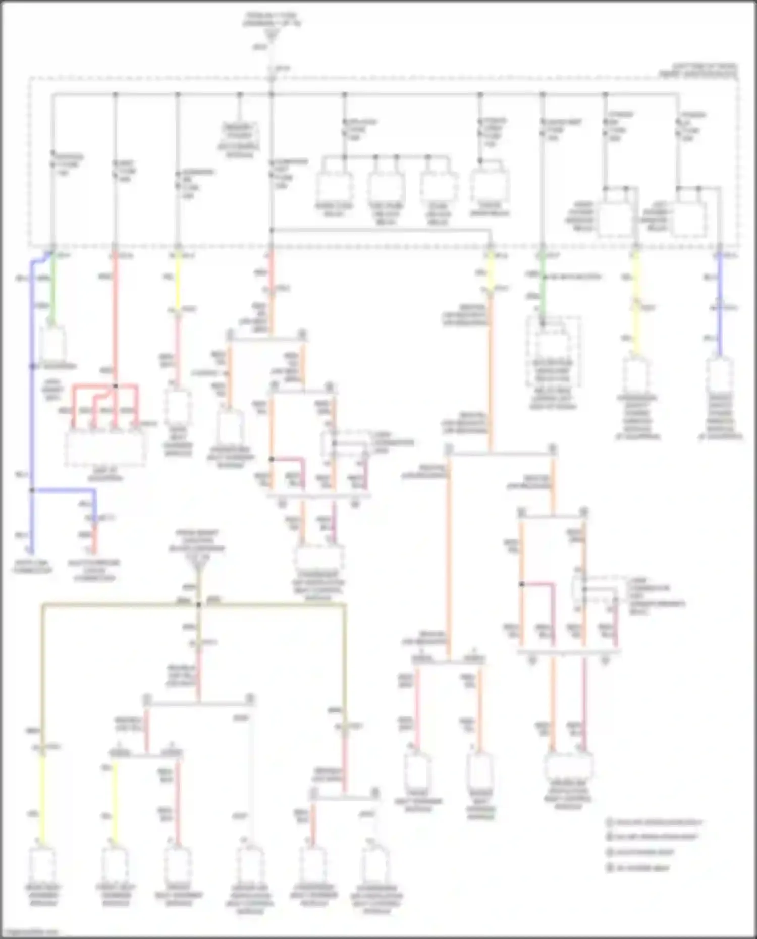 Wiring diagram module 7 fuse for Kia Soul II facelift (2016-2019) (2 of 3)