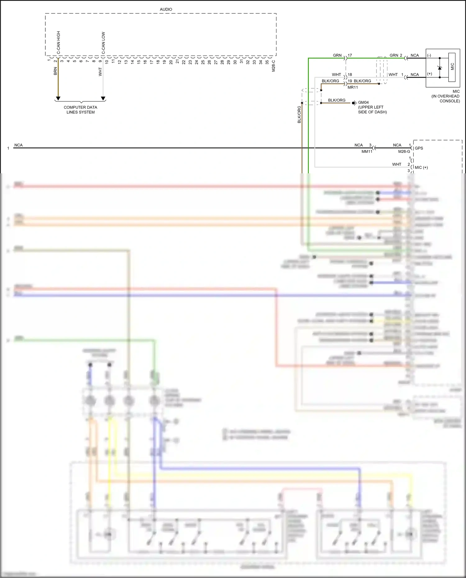 Wiring diagram nca for Kia Soul II facelift (2016-2019) (20 of 77)