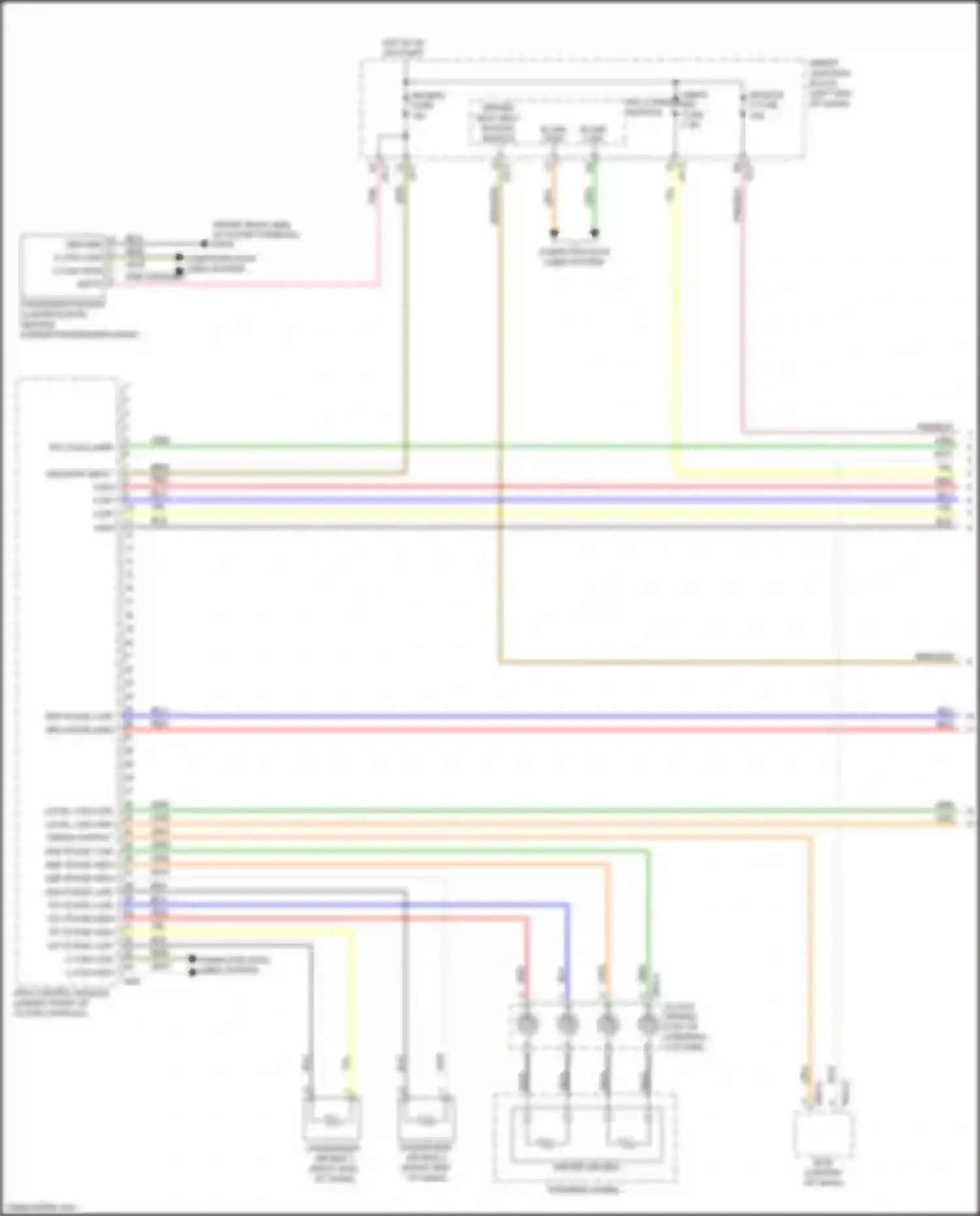 Wiring diagram on/start input for Kia Soul II facelift (2016-2019) (10 of 21)