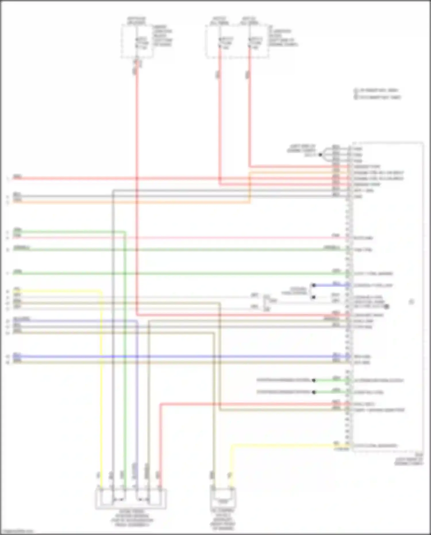 Wiring diagram on/start input for Kia Soul II facelift (2016-2019) (20 of 21)