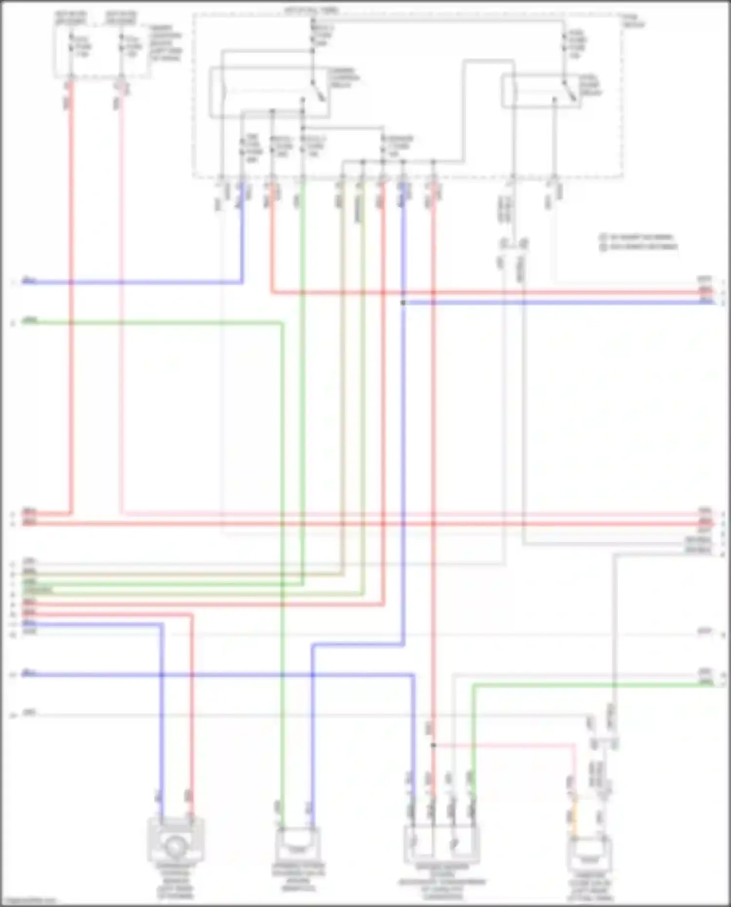 Wiring diagram pcb block for Kia Soul II facelift (2016-2019) (19 of 25)