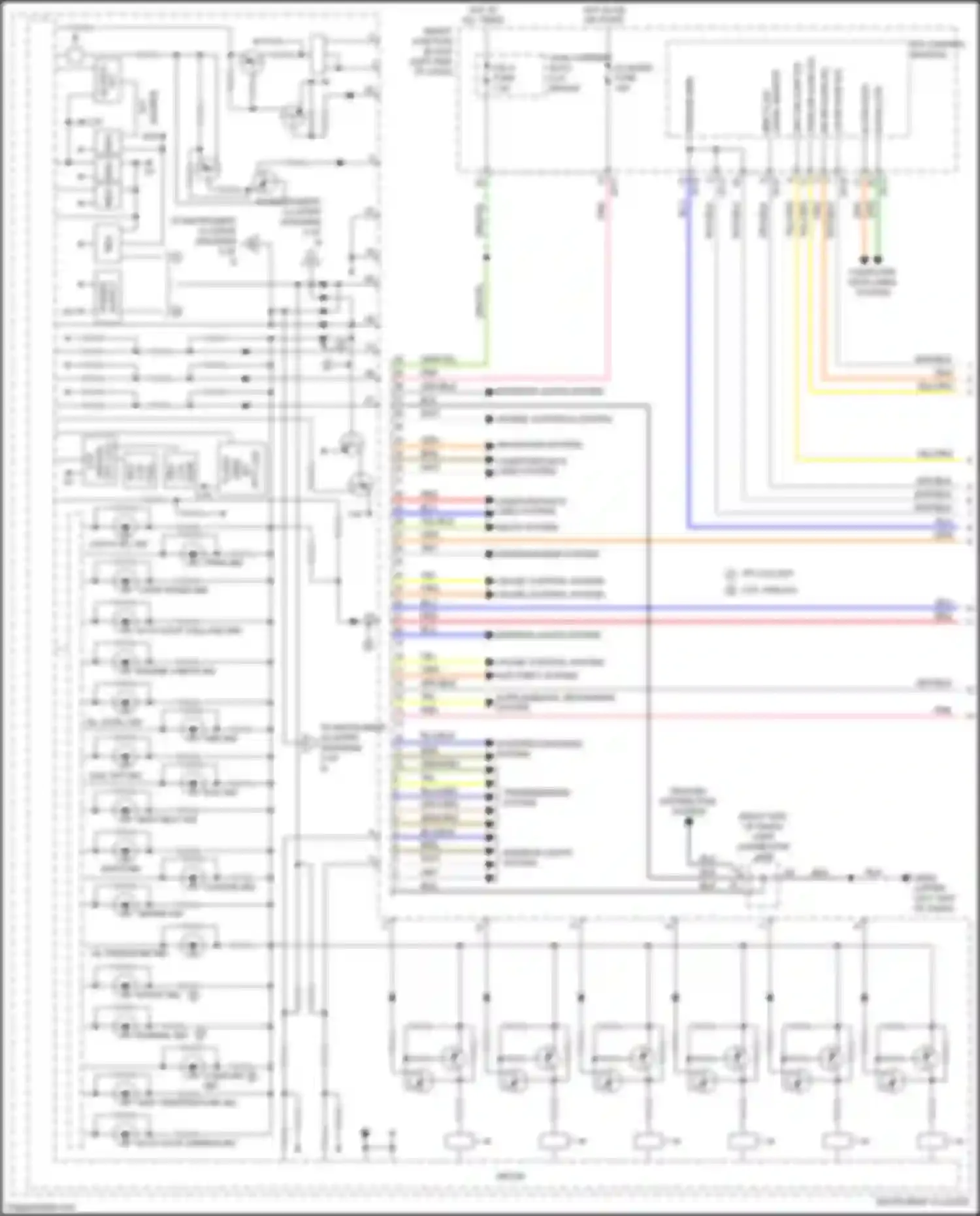 Wiring diagram smart junction block for Kia Soul II facelift (2016-2019) (14 of 90)
