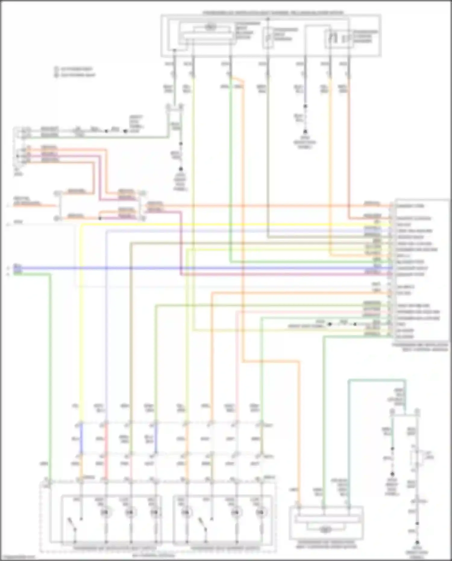 Wiring diagram vent sw low ind for Kia Soul II facelift (2016-2019) (1 of 1)