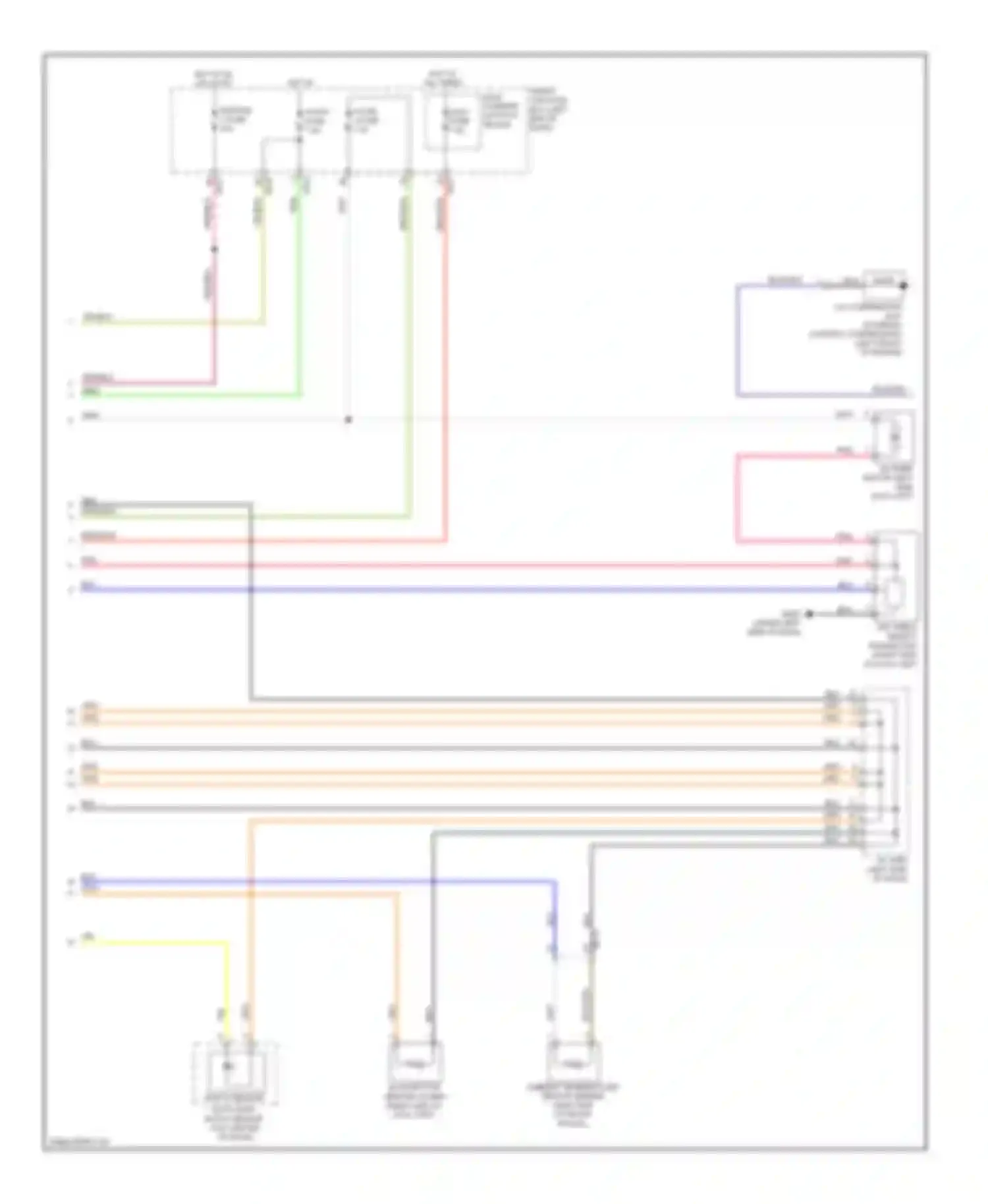 Soul Kia II (2013-2016): Automatic a/c circuit (2 of 3)