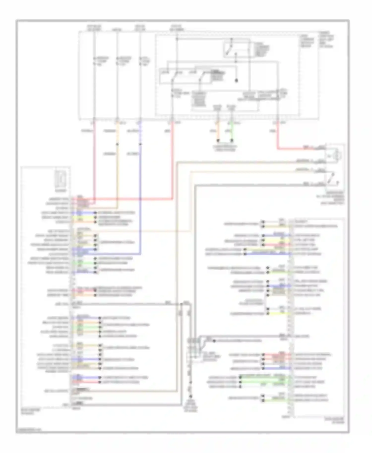 Soul Kia II (2013-2016): Body control module circuit