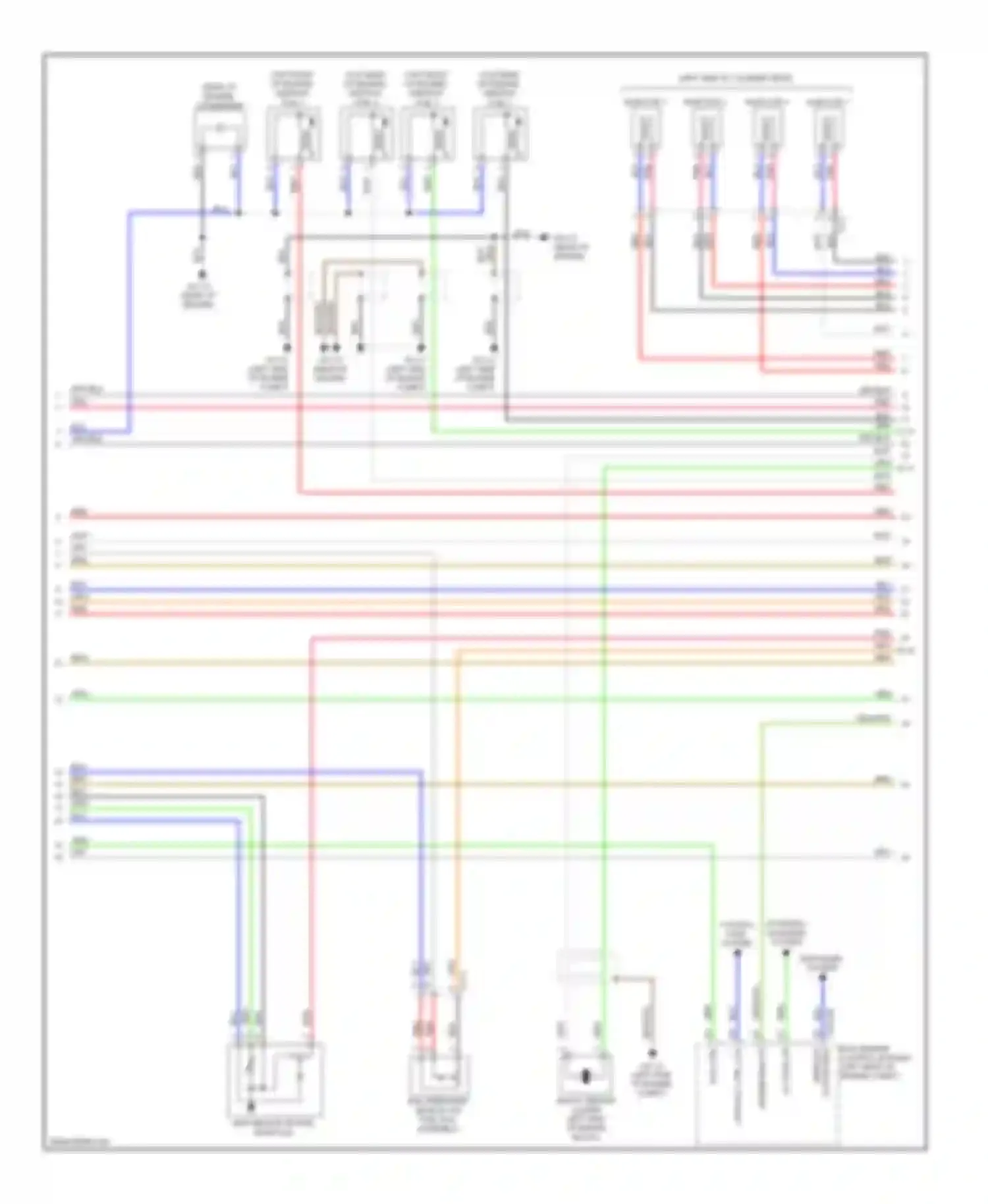 Soul Kia II (2013-2016): Wiring diagram engine performance 1.6l, mfi control circuit, m/t (3 of 6)