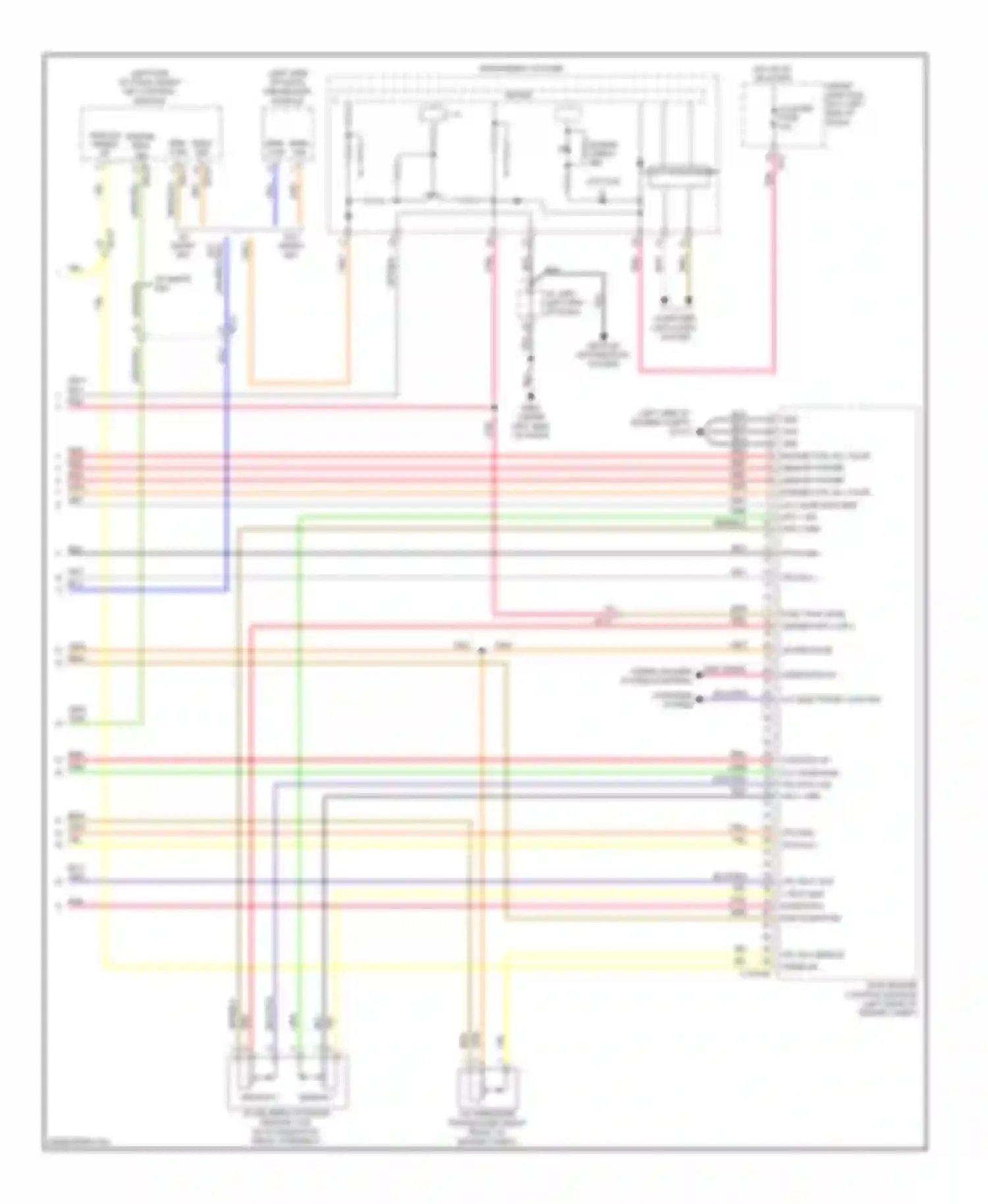 Soul Kia II (2013-2016): Wiring diagram engine performance 1.6l, mfi control circuit, m/t (6 of 6)