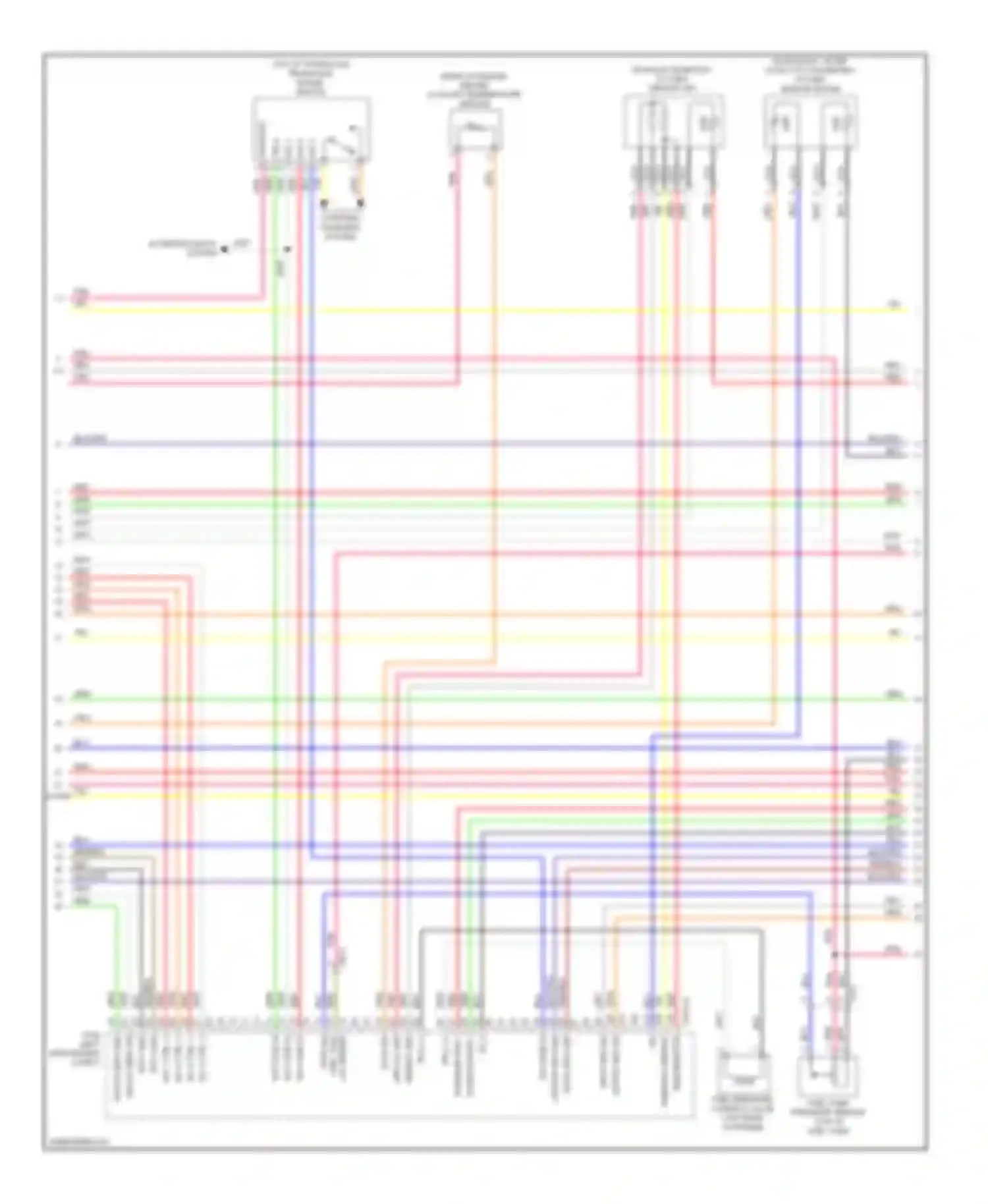 Soul Kia II (2013-2016): Wiring diagram engine performance 2.0l, mfi control circuit (2 of 6)