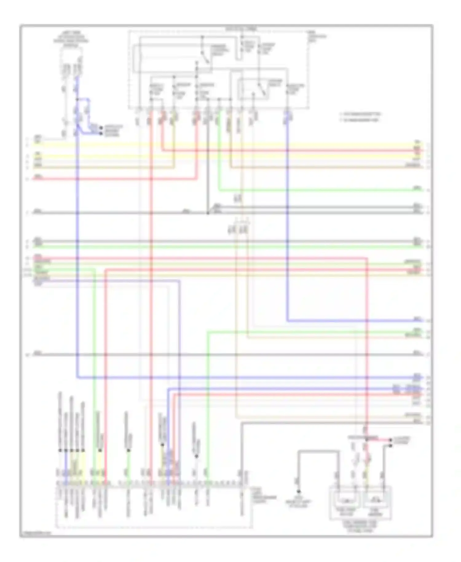 Soul Kia II (2013-2016): Wiring diagram engine performance 2.0l, mfi control circuit (4 of 6)