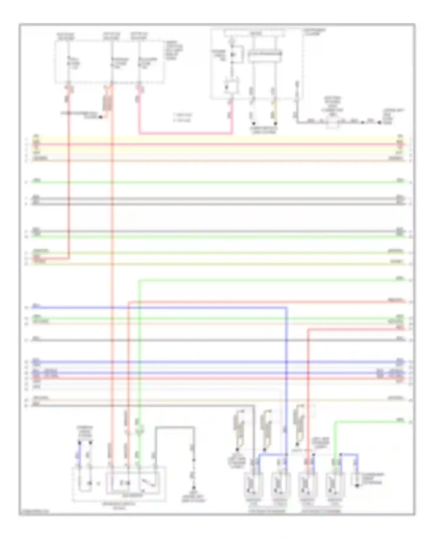Soul Kia II (2013-2016): Wiring diagram engine performance 2.0l, mfi control circuit (5 of 6)