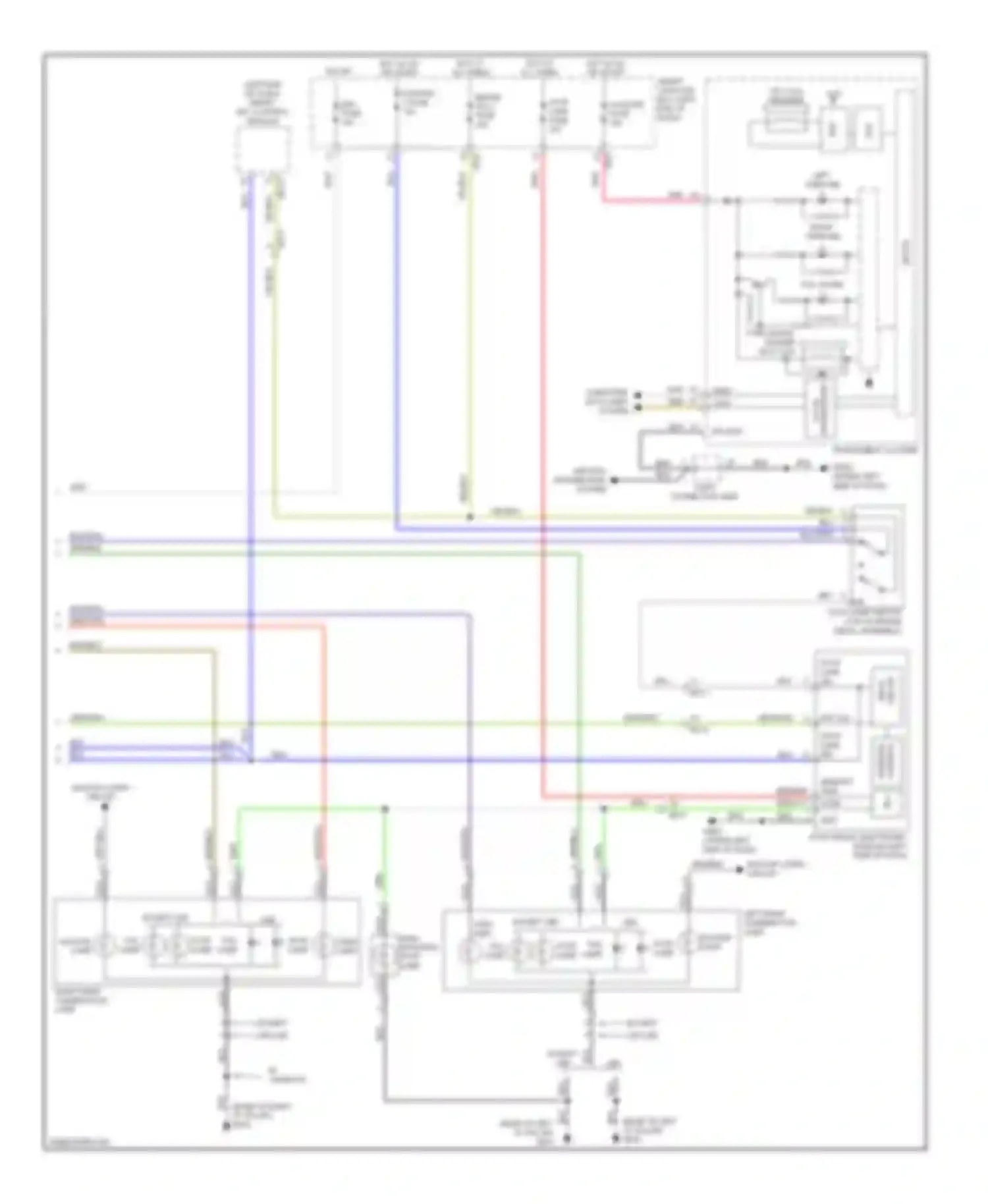 Soul Kia II (2013-2016): Exterior lamps circuit, with drl (3 of 3)