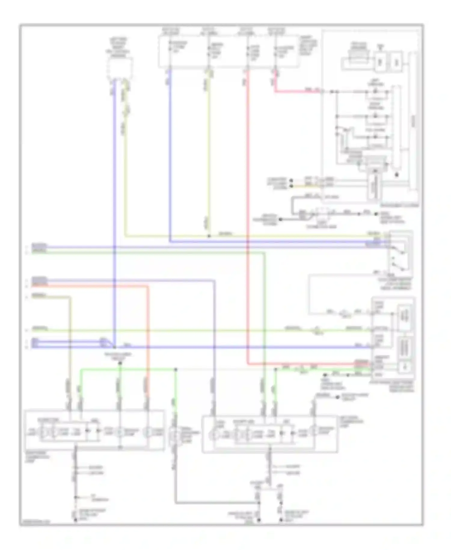 Soul Kia II (2013-2016): Exterior lamps circuit, without drl (3 of 3)