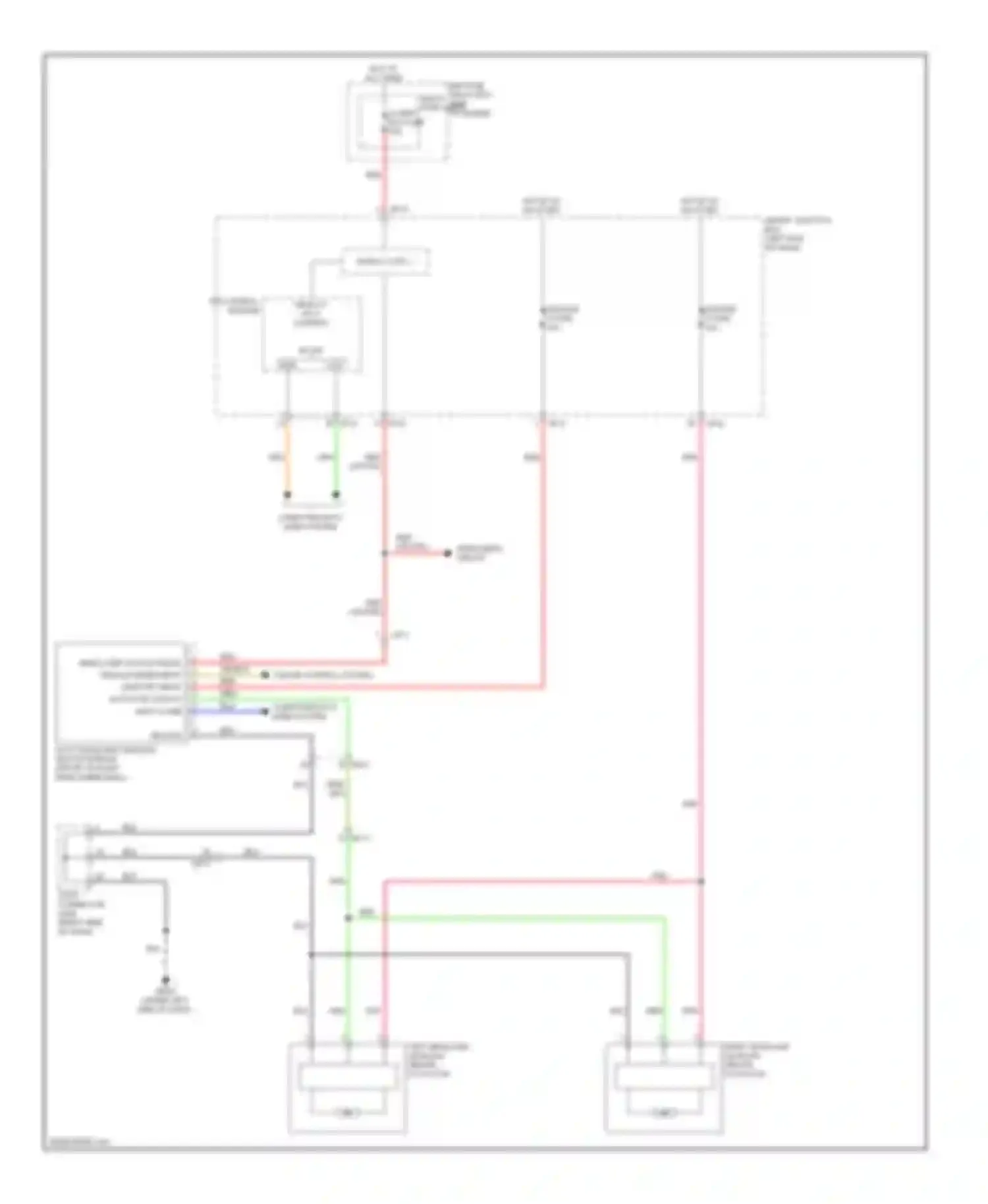 Soul Kia II (2013-2016): Auto headlamps leveling system (ahls) circuit