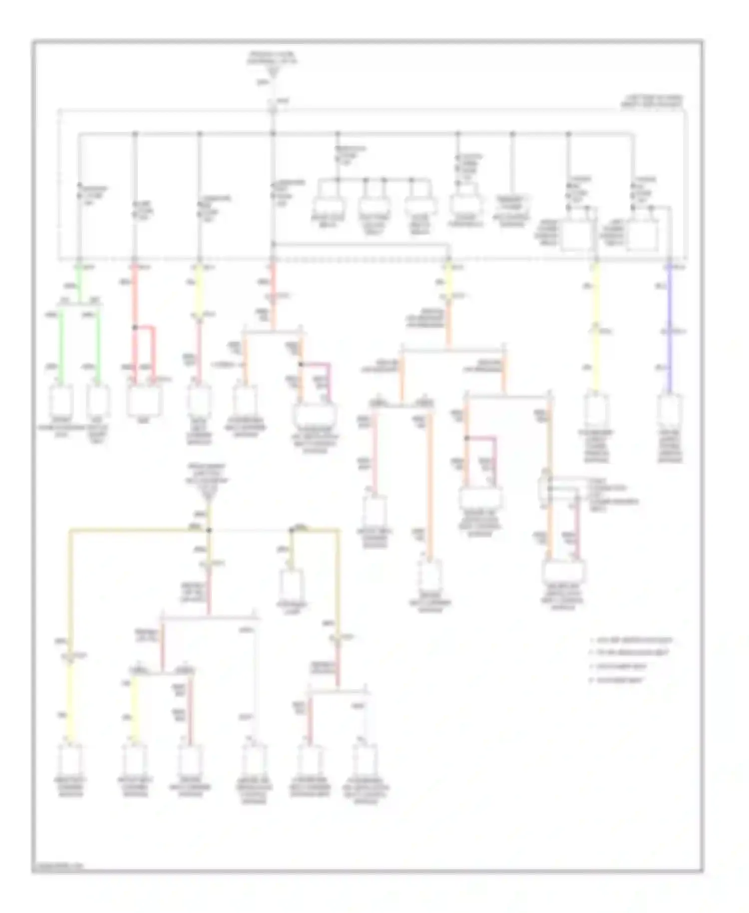 Soul Kia II (2013-2016): Power distribution circuit (2 of 10)
