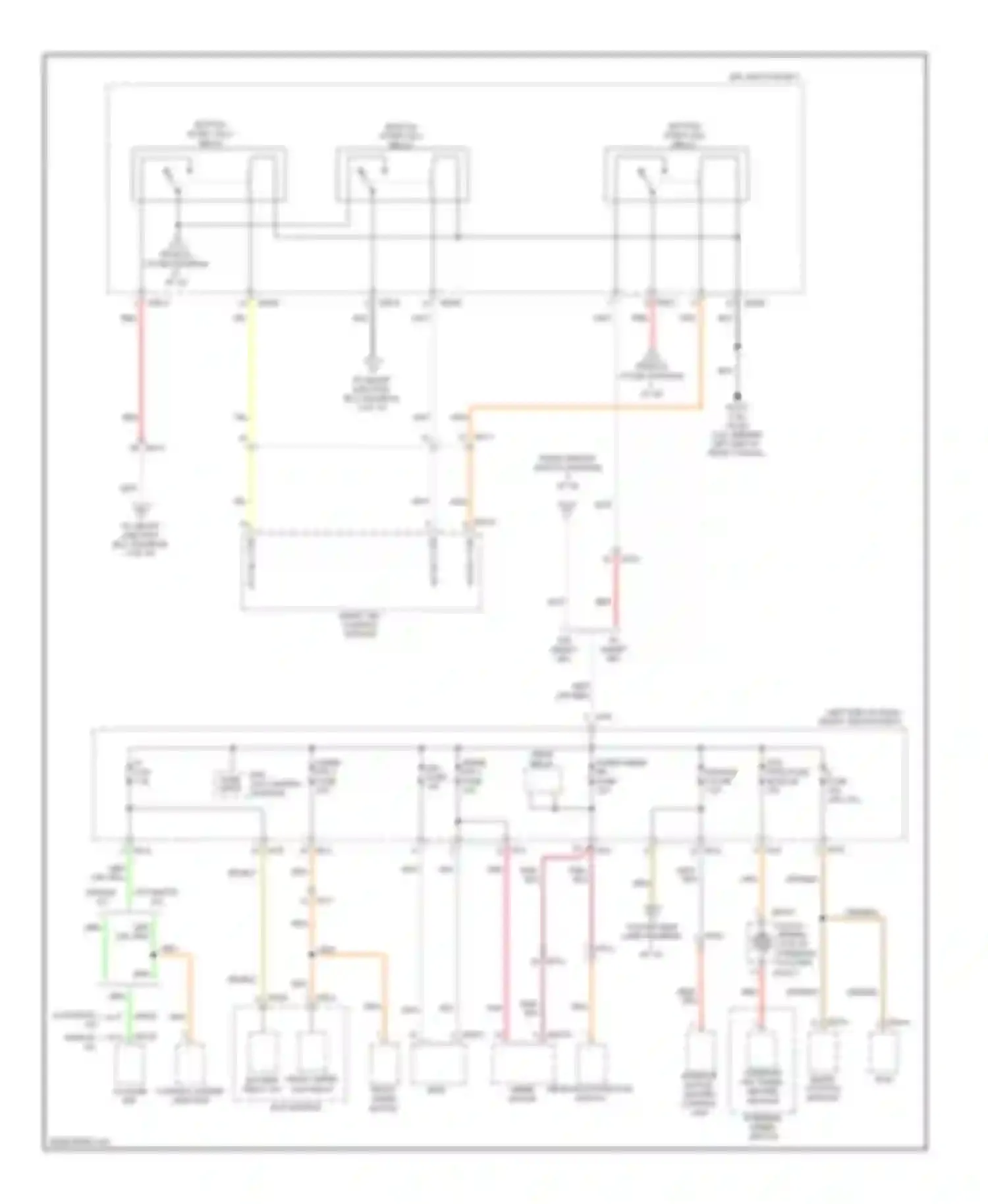 Soul Kia II (2013-2016): Power distribution circuit (5 of 10)