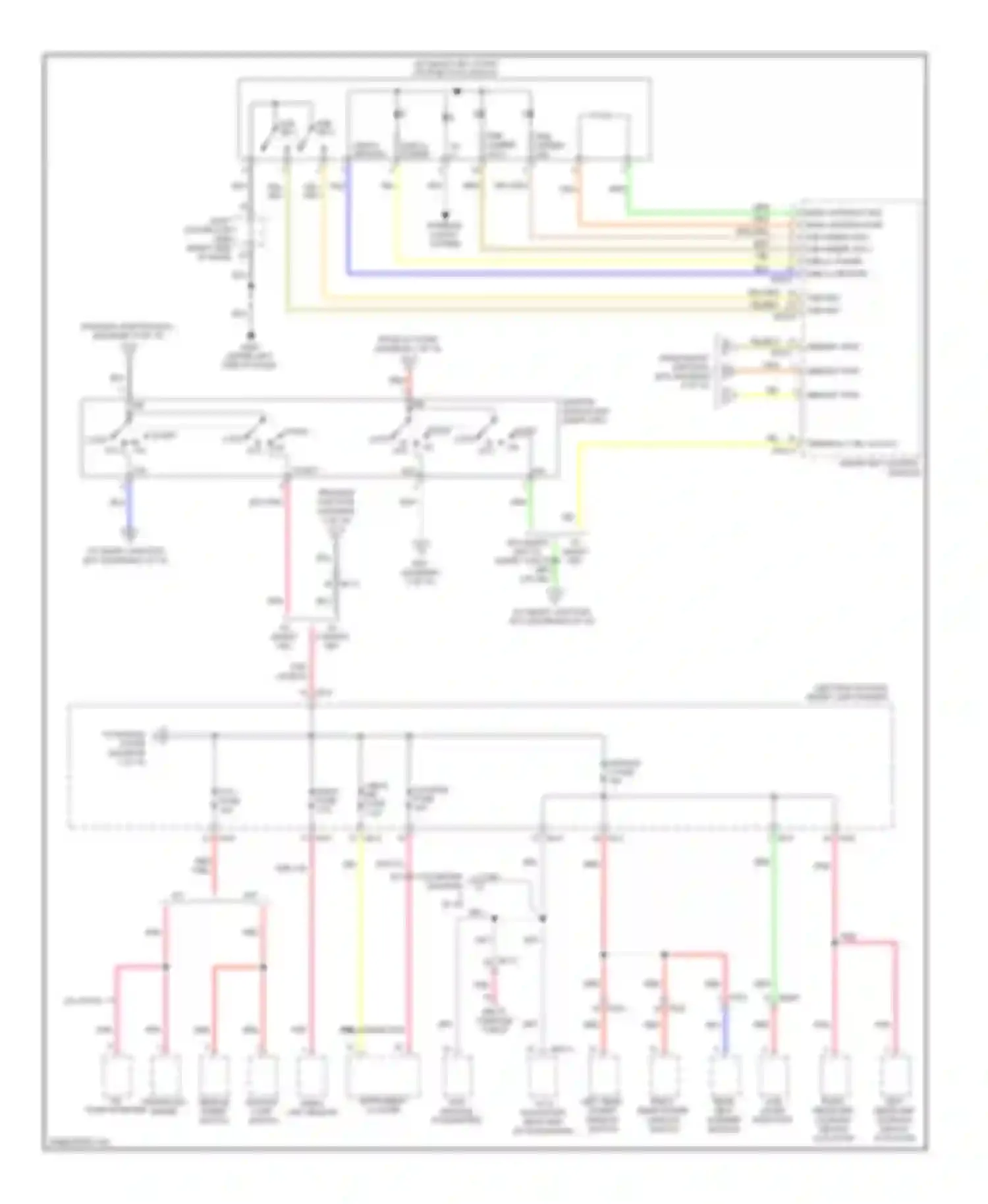 Soul Kia II (2013-2016): Power distribution circuit (6 of 10)