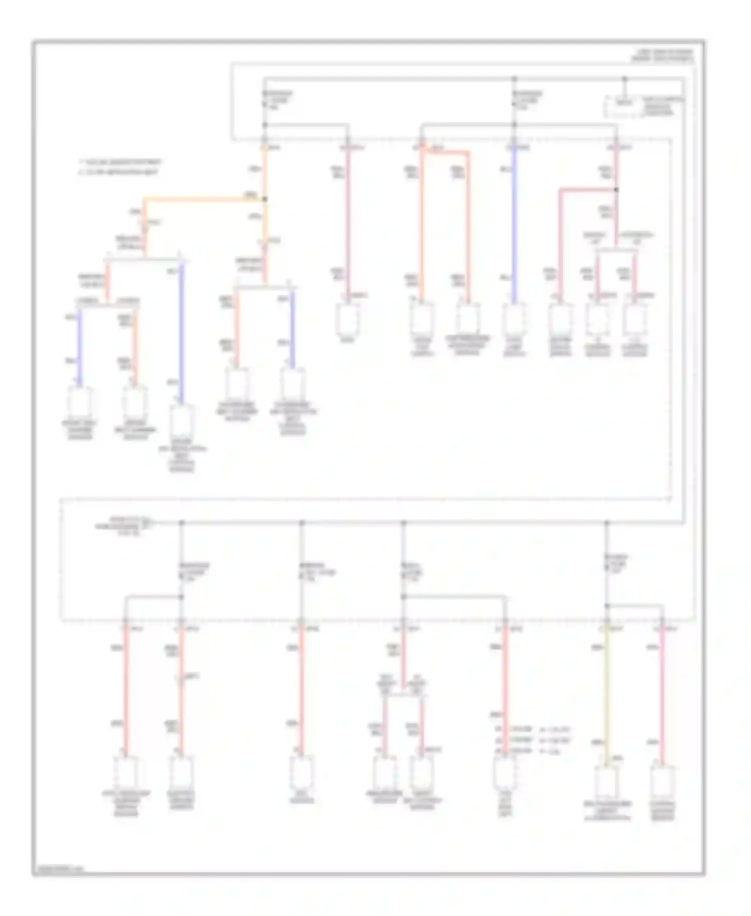 Soul Kia II (2013-2016): Power distribution circuit (7 of 10)