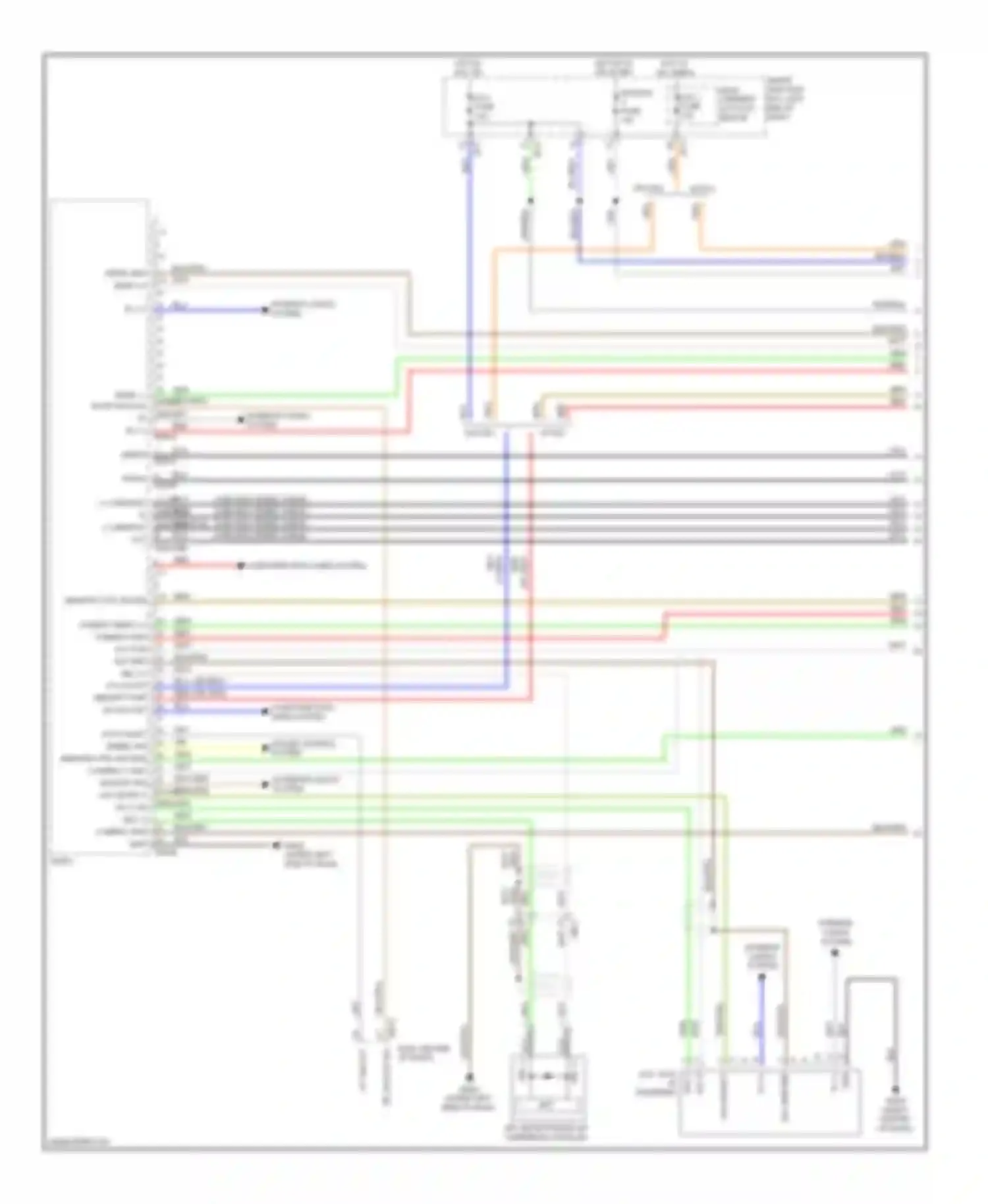 Soul Kia II (2013-2016): Radio circuit, without navigation with uvo & amplifier (1 of 3)