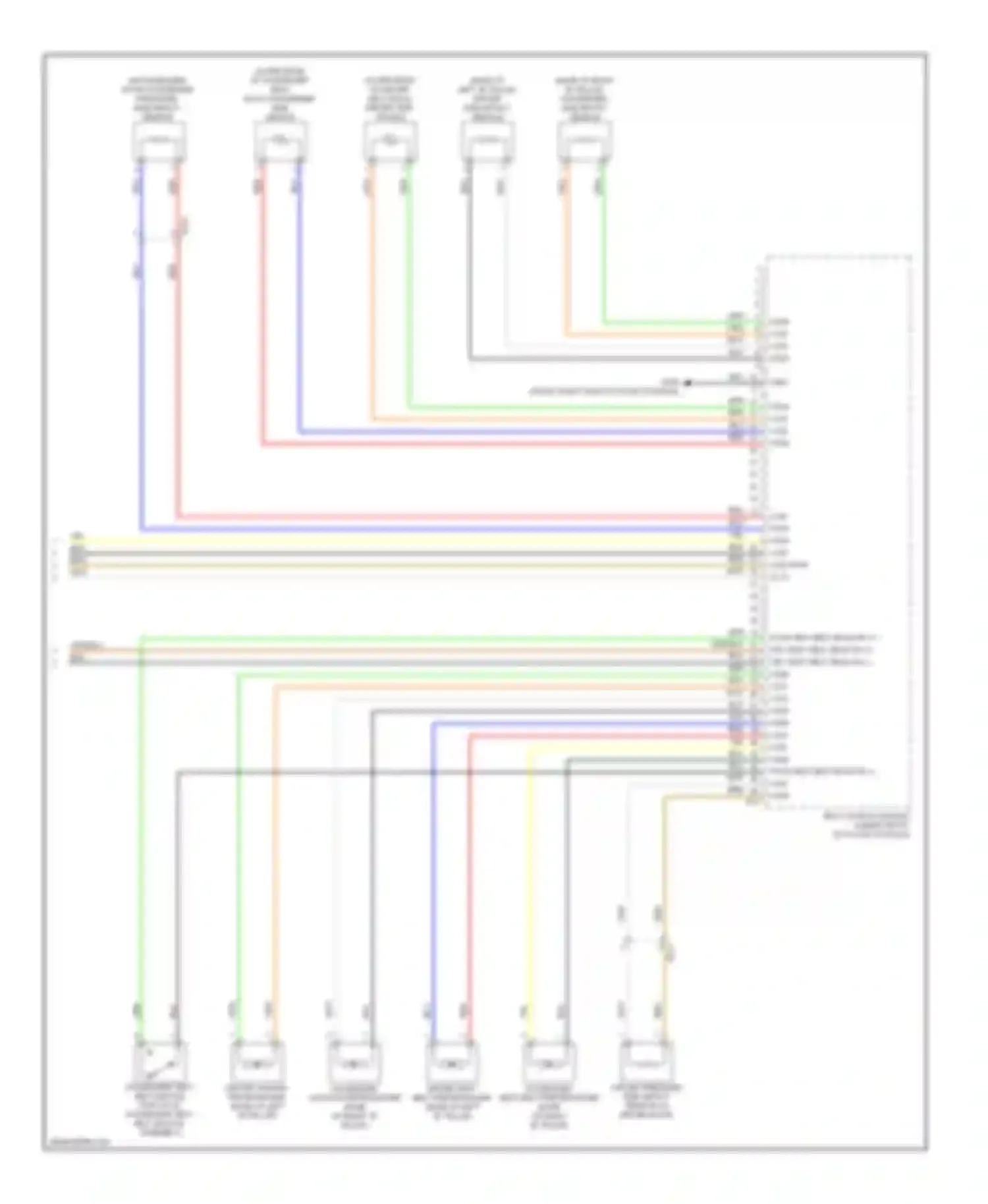Soul Kia II (2013-2016): Supplemental restraints circuit (3 of 3)