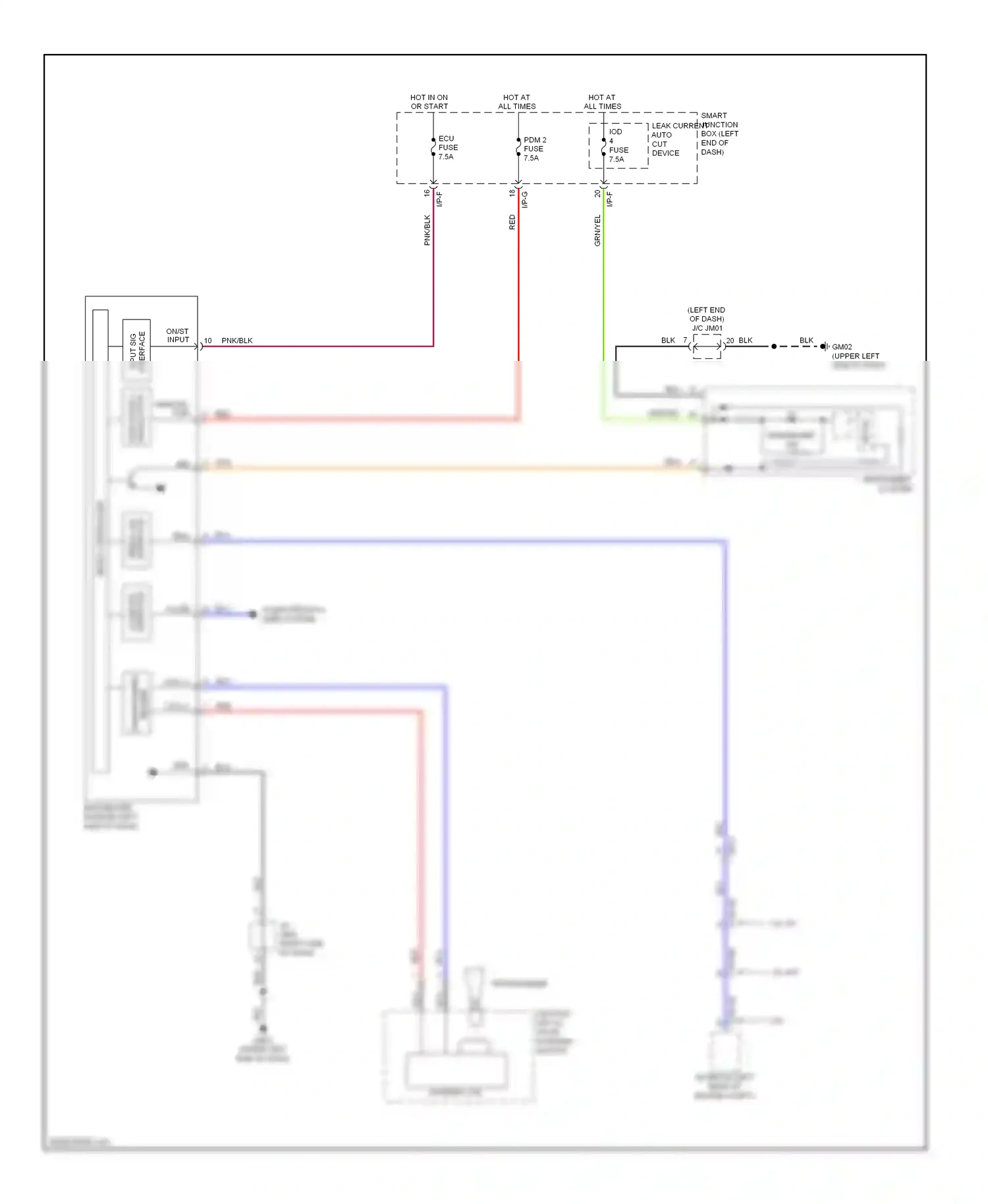 Wiring diagram 2.0l for Kia Soul II (2013-2016) (8 of 19)
