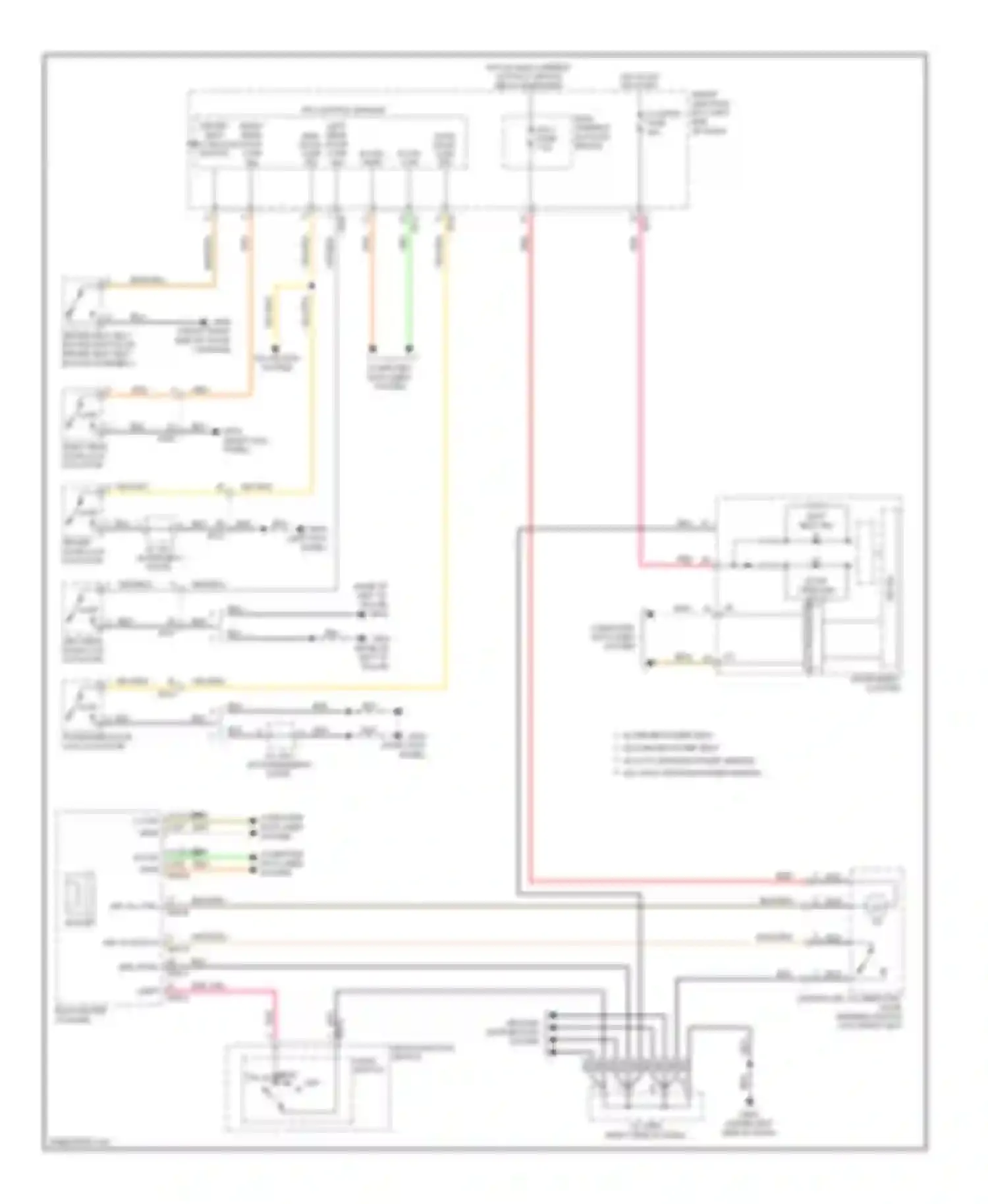 Wiring diagram 8 9 c-can low c-can high for Kia Soul II (2013-2016) (1 of 1)