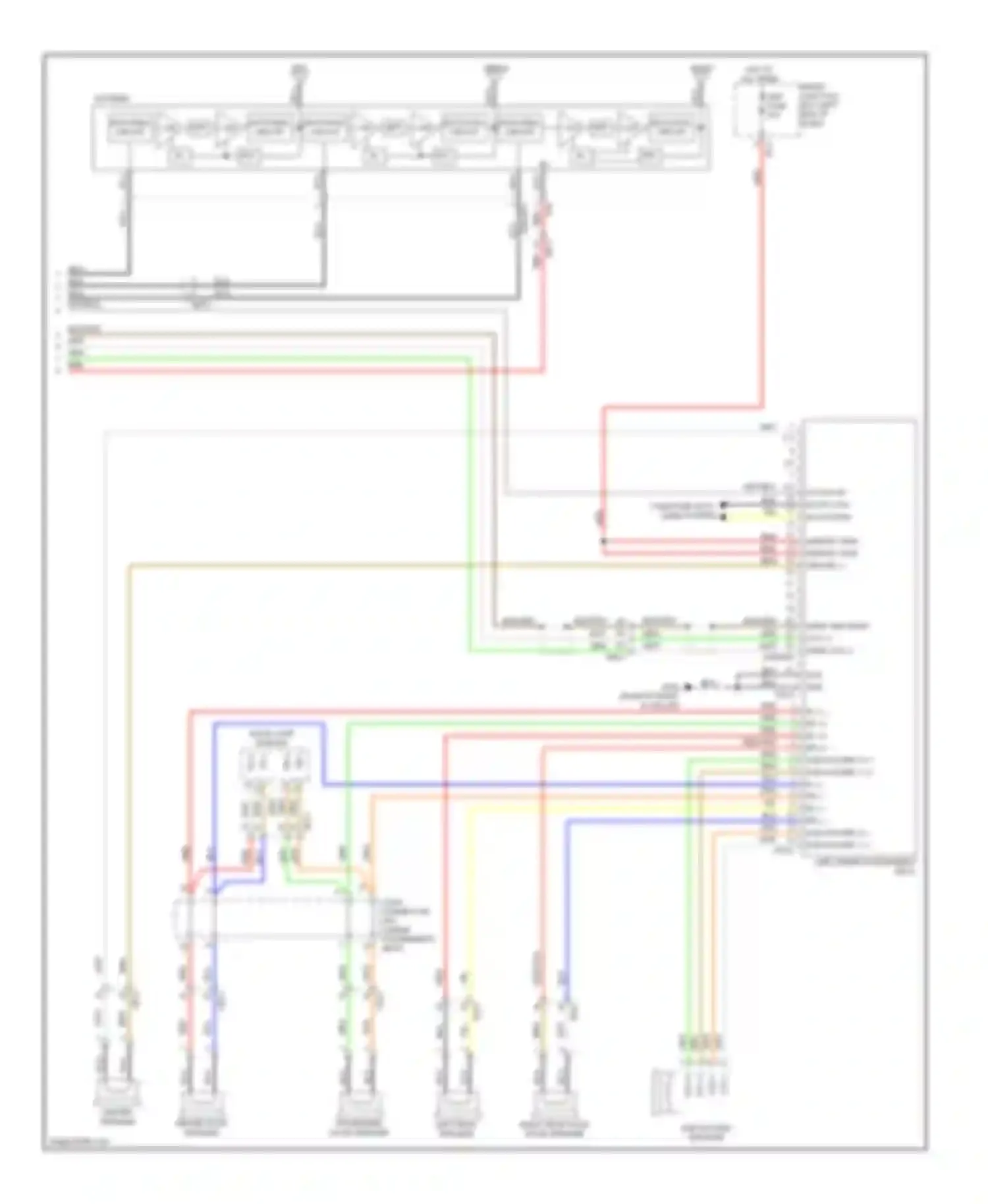 Wiring diagram acc/on i/p m-can low m-can high for Kia Soul II (2013-2016) (1 of 1)