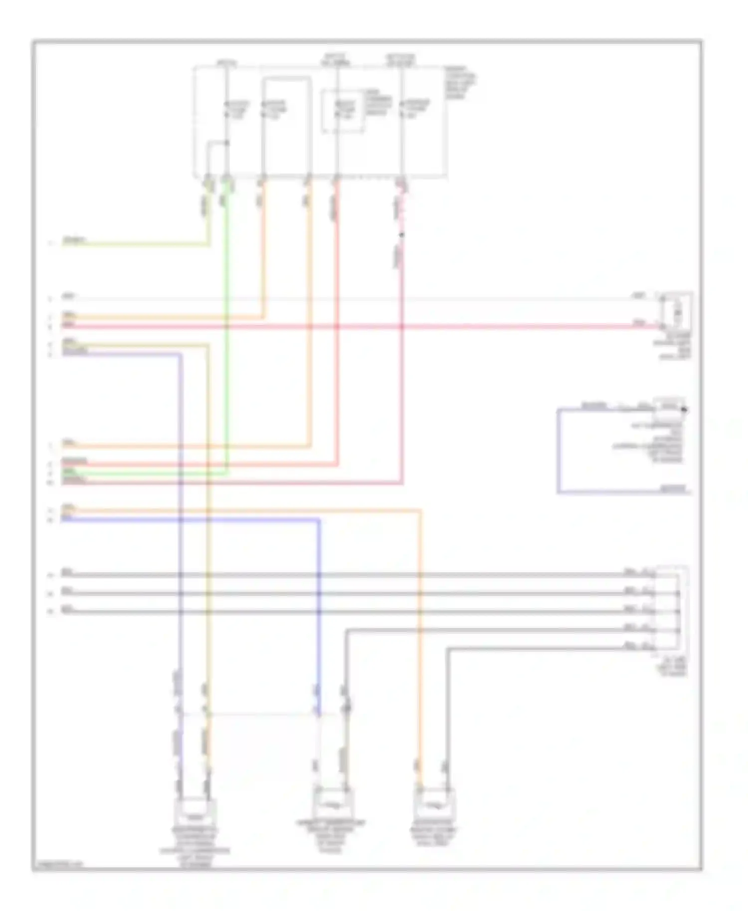 Wiring diagram blk/org for Kia Soul II (2013-2016) (3 of 29)